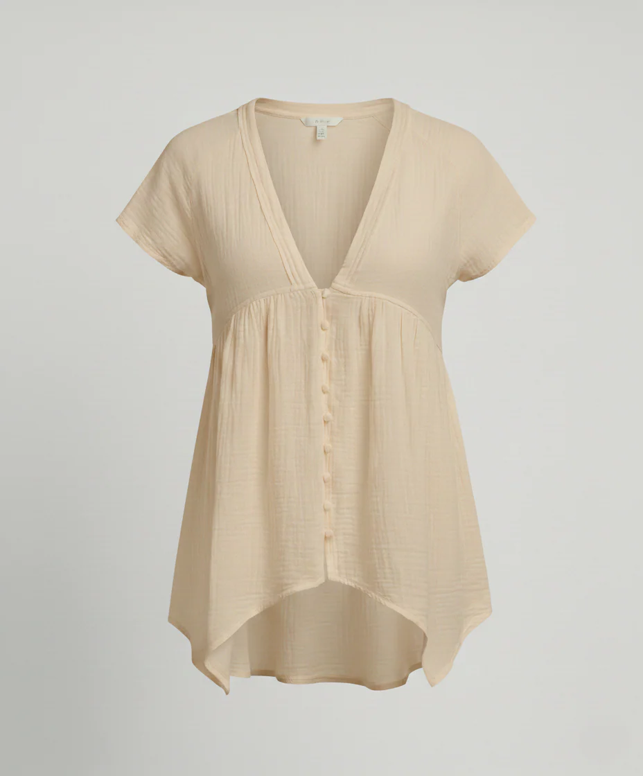 Freizeitkleid Damen Musselin Tunika - Image 8