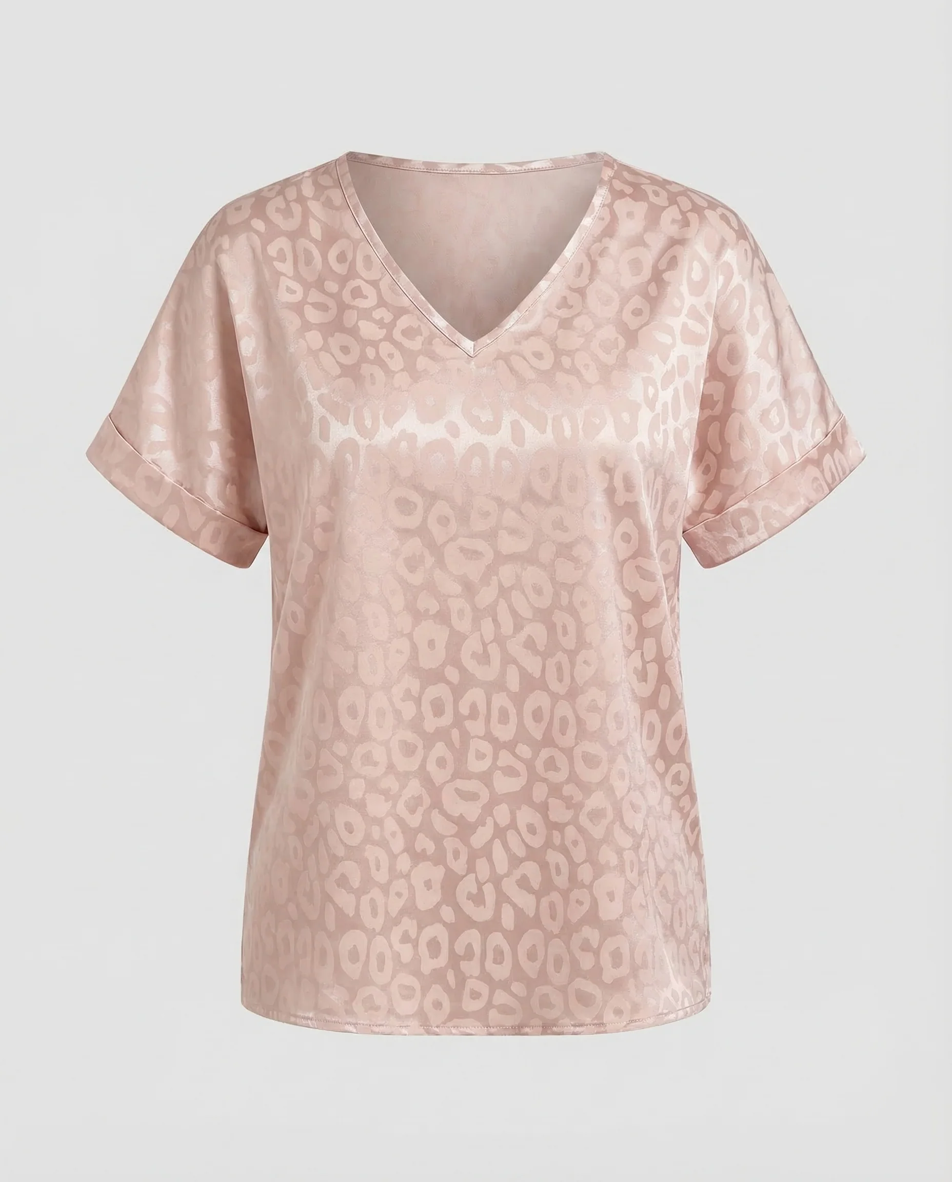 Damen V Ausschnitt Bluse Leo - Image 5