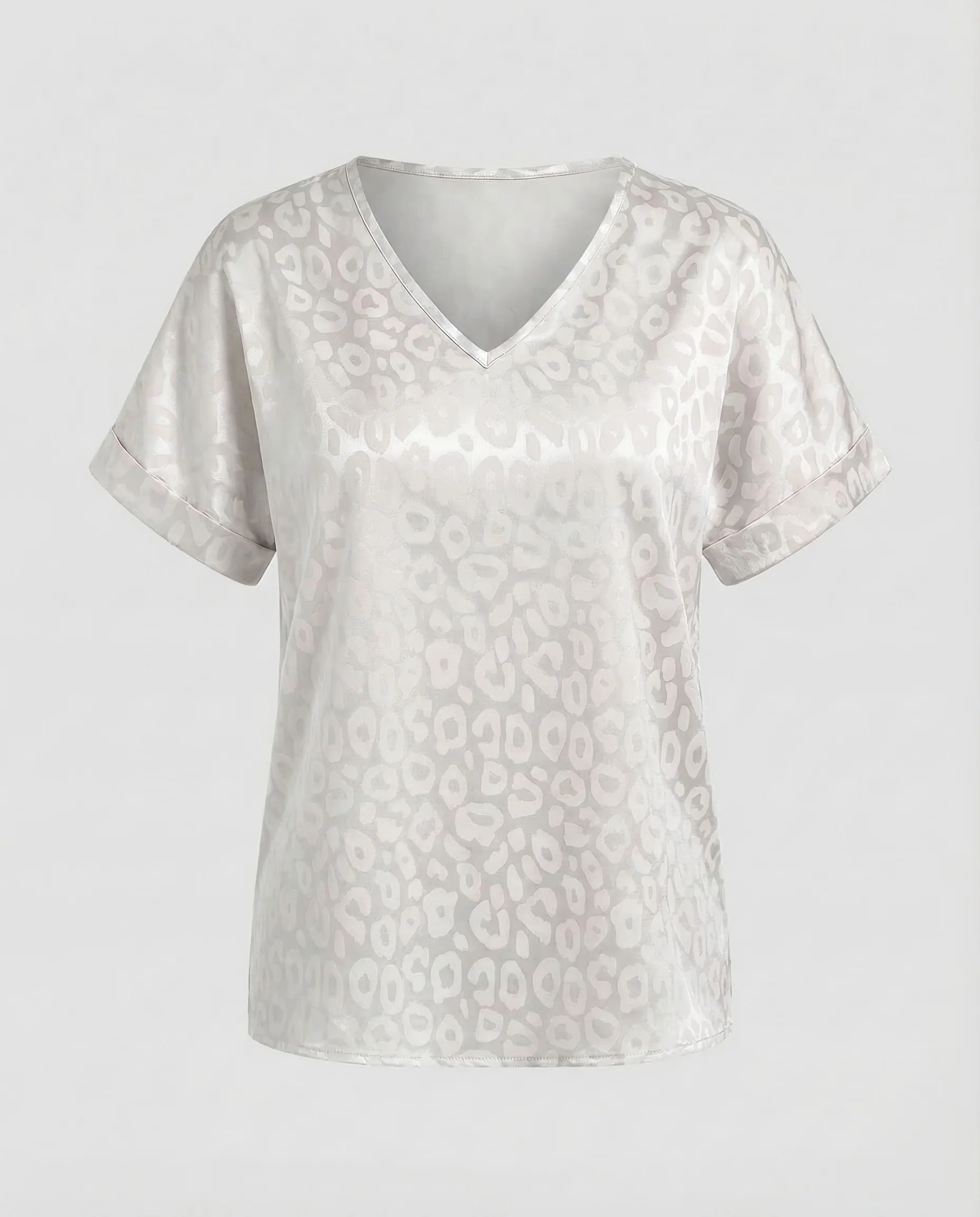Damen V Ausschnitt Bluse Leo - Image 6