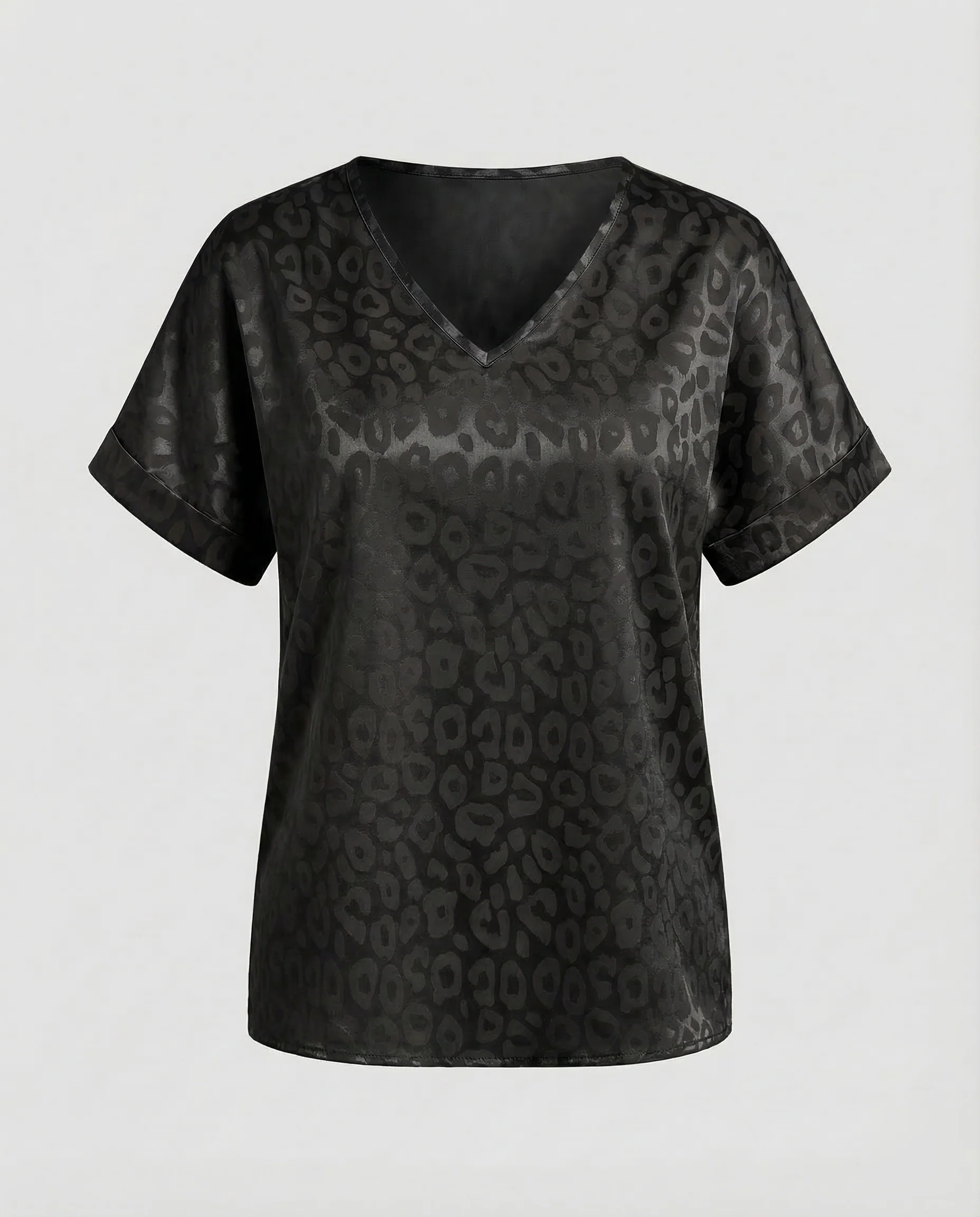Damen V Ausschnitt Bluse Leo - Image 7