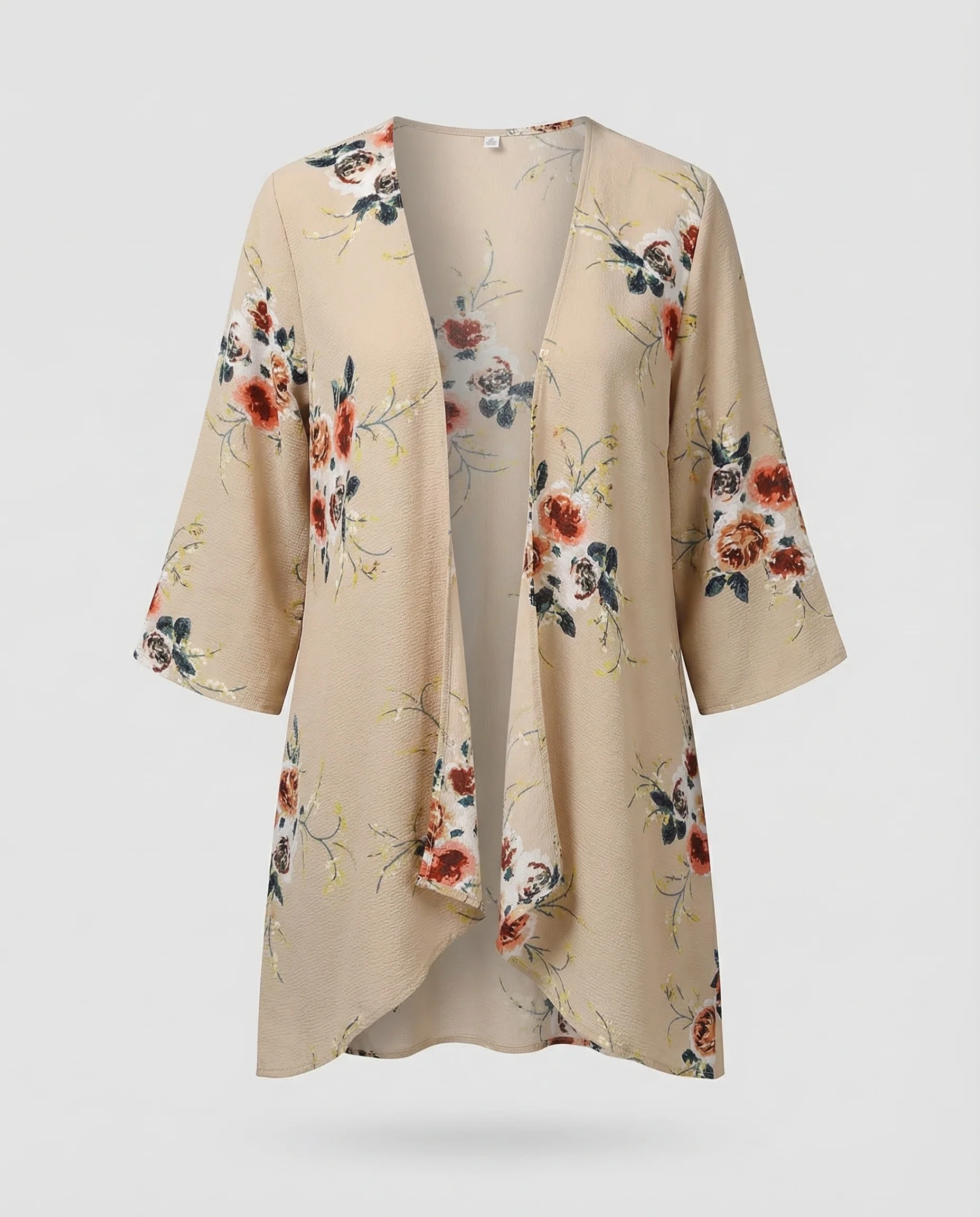Damen Kimono Cardigan Floral - Image 5