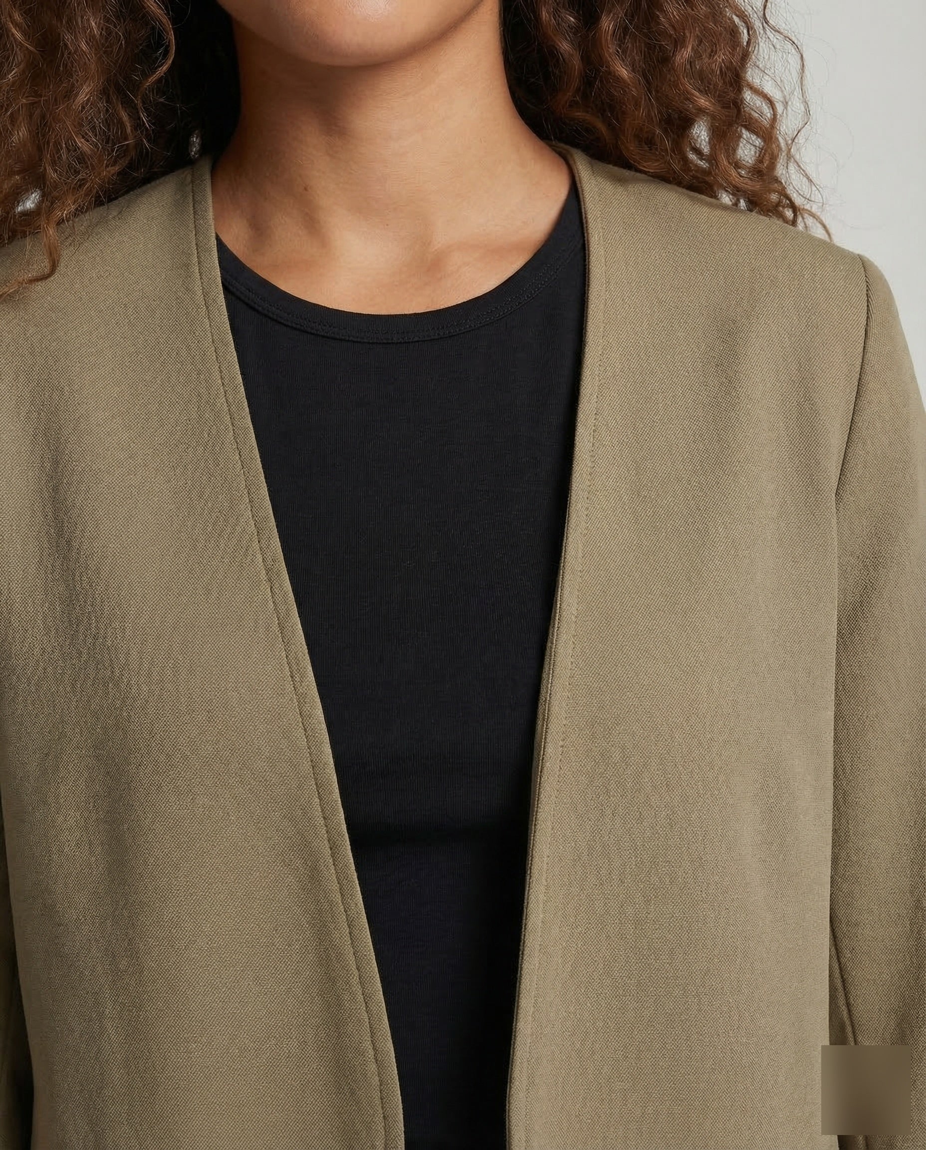 Damen Kimono Blazer Offen - Image 3