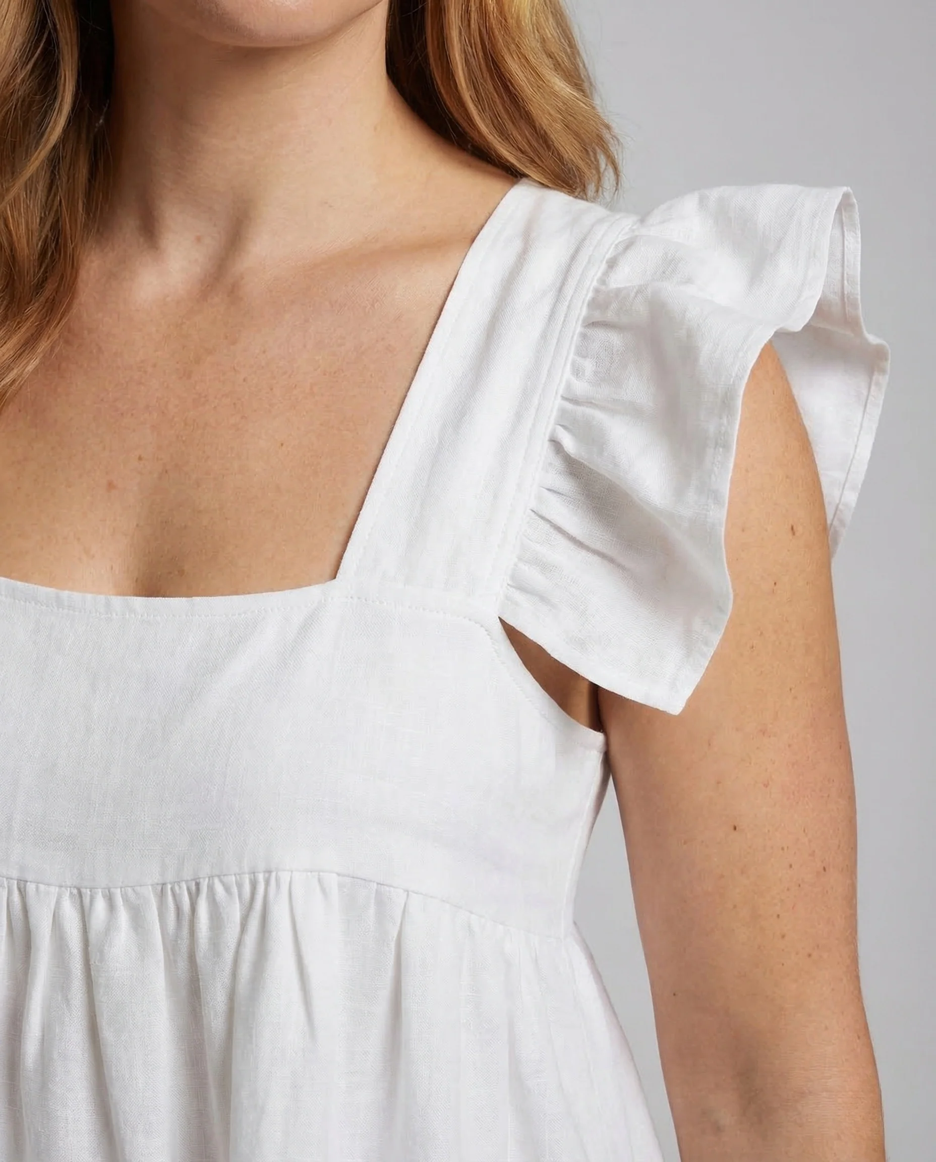 Damen Babydoll Kleid A Linie - Image 3