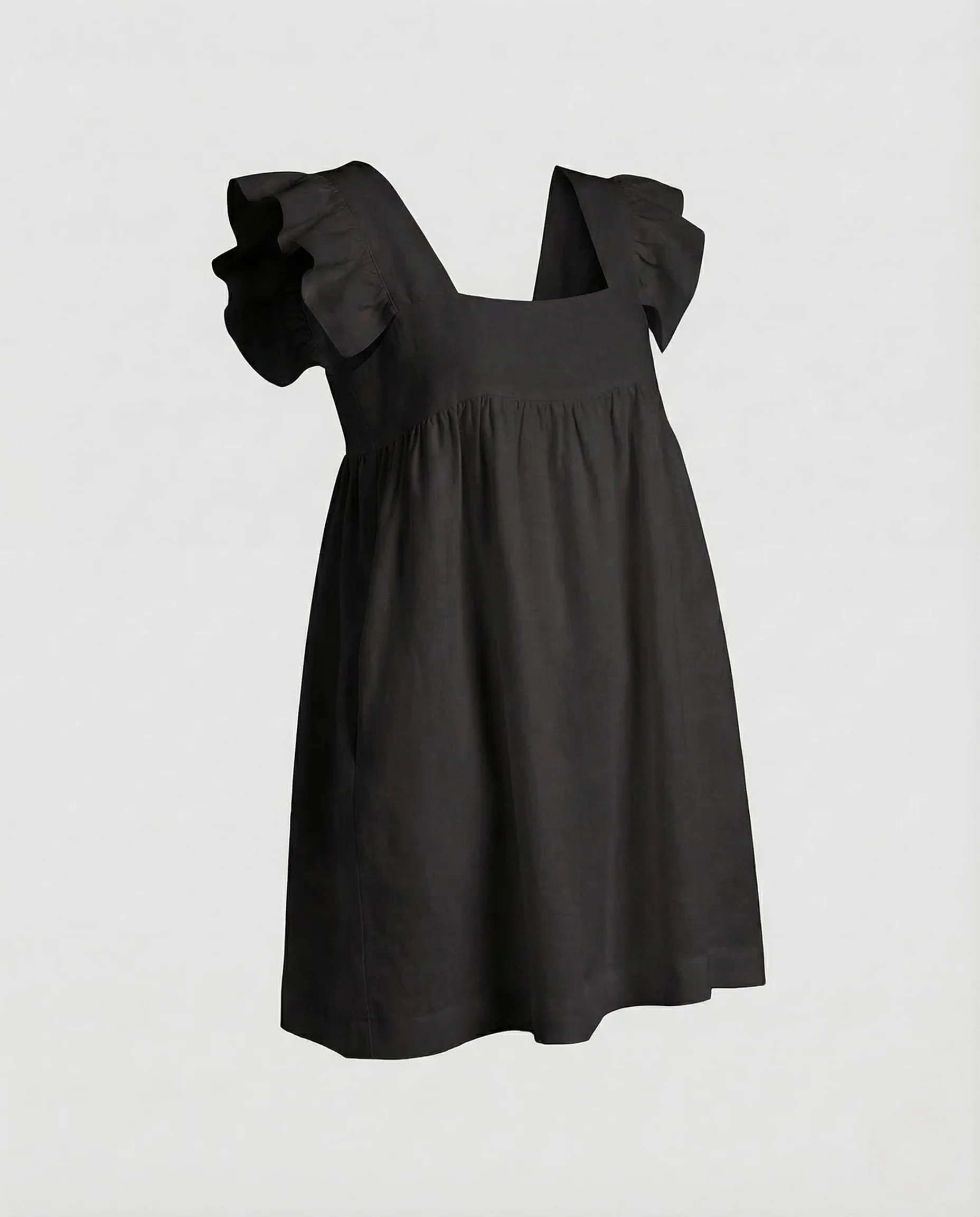 Damen Babydoll Kleid A Linie - Image 7