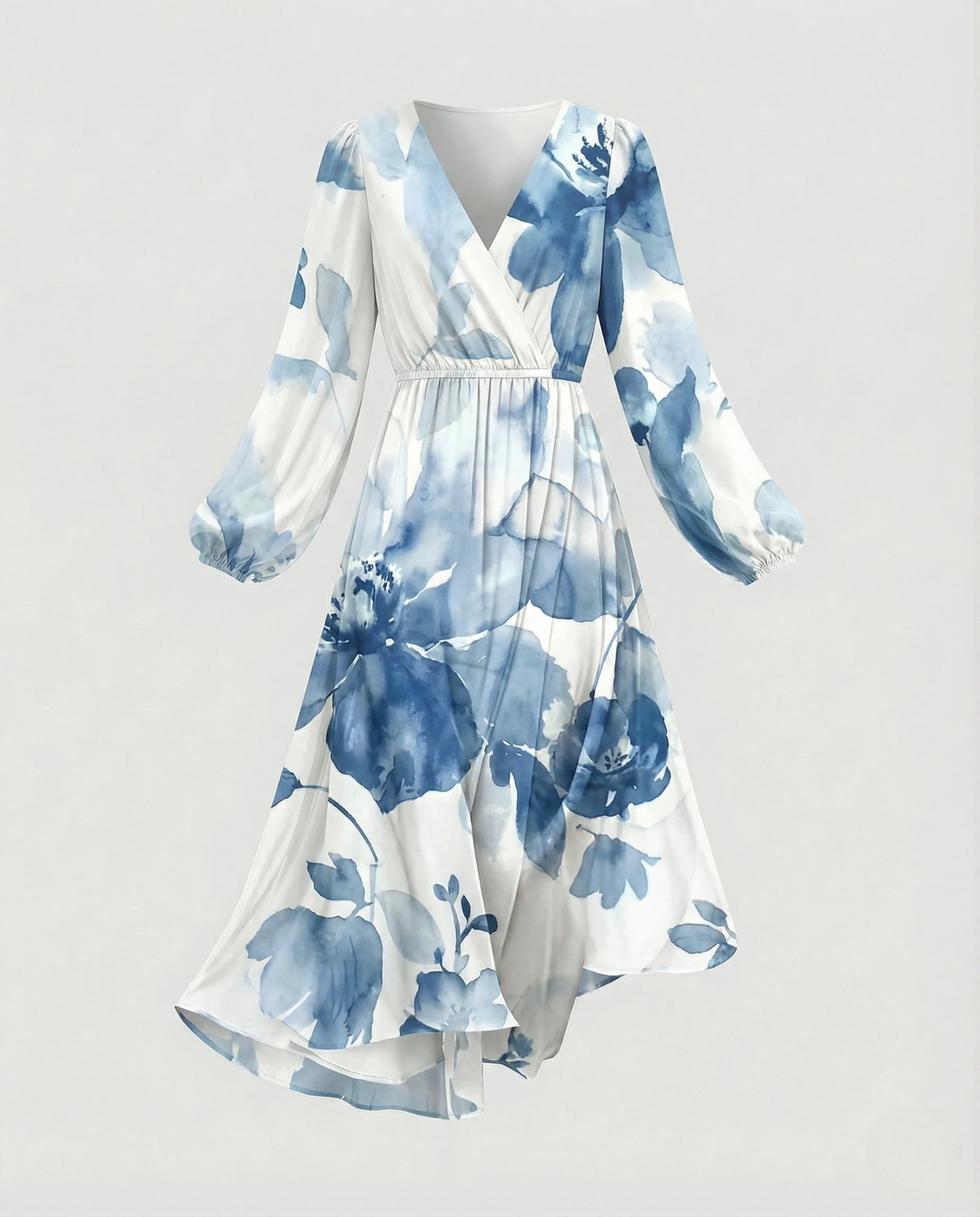 Damen Midikleid Chiffon elegant - Image 6