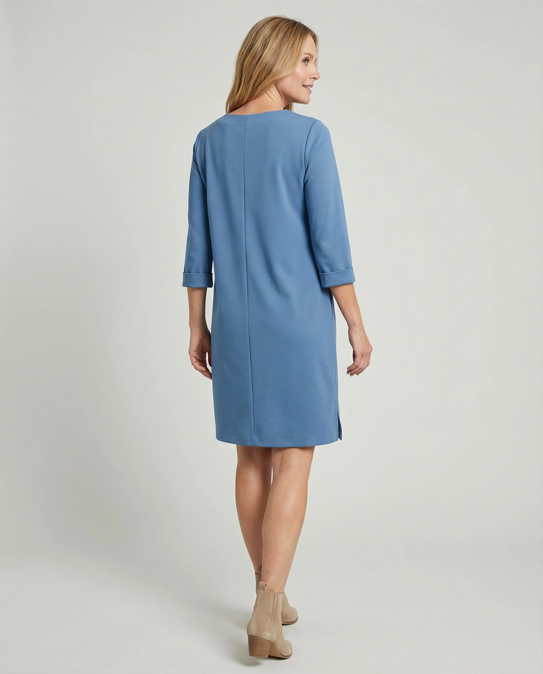 Damen Etuikleid Midikleid elegant - Image 3