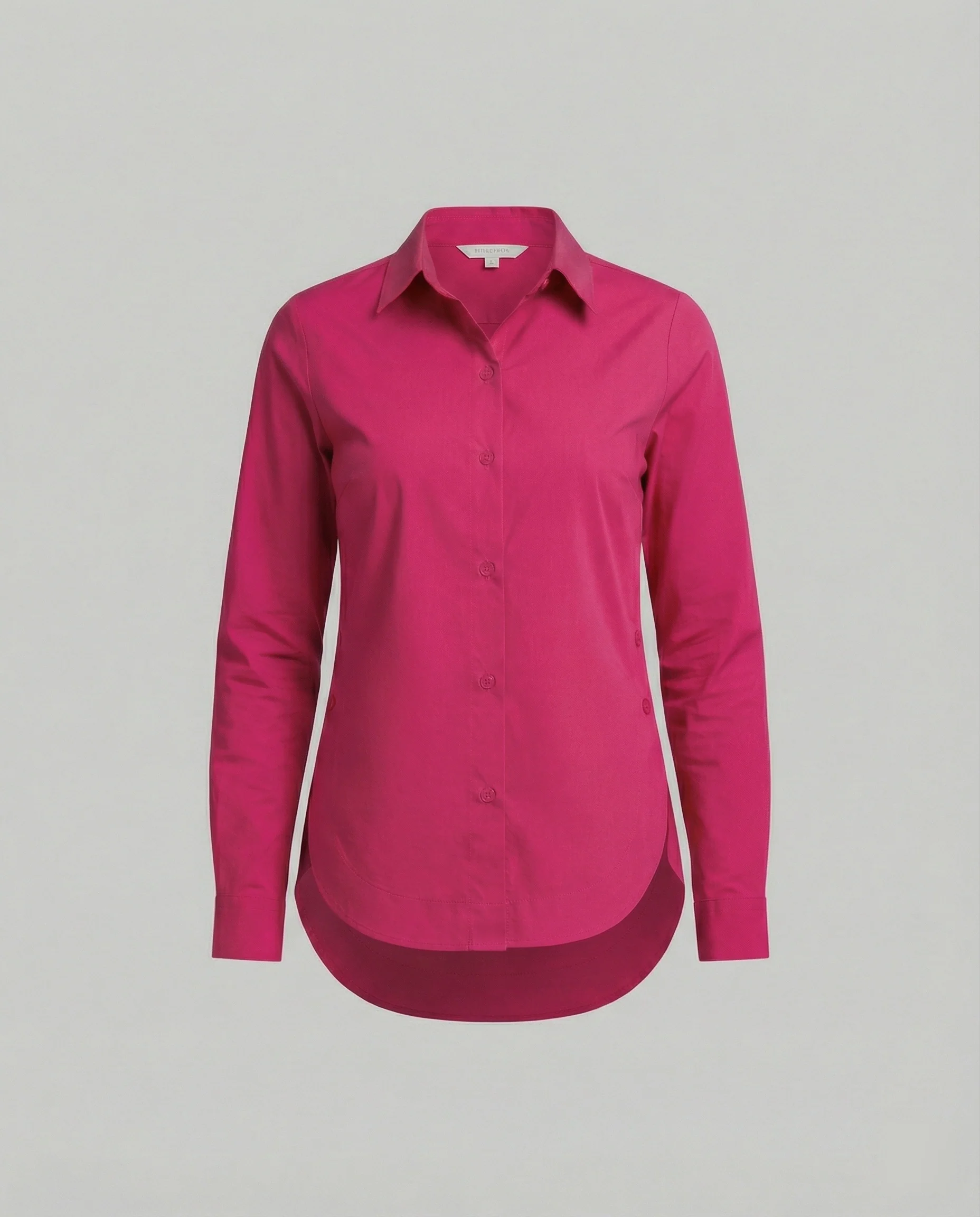 Baumwoll Hemdbluse Damen locker geschnitten - Image 10