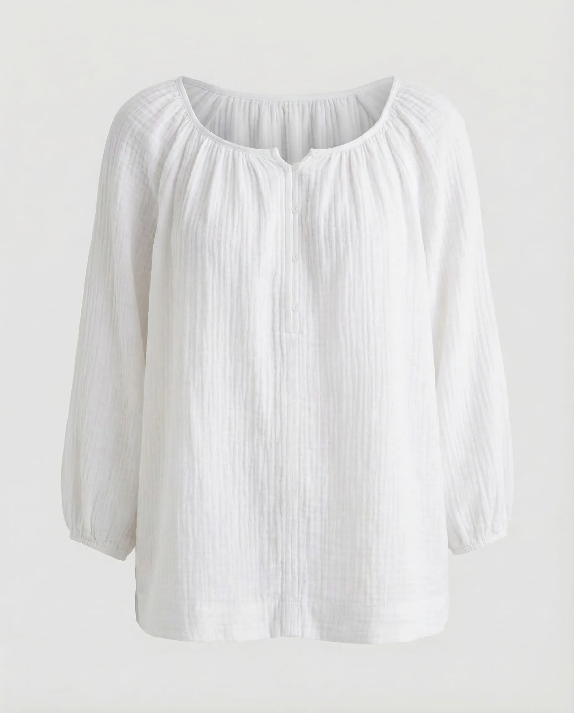 Damen Tunika Bluse Baumwolle Freizeit - Image 12