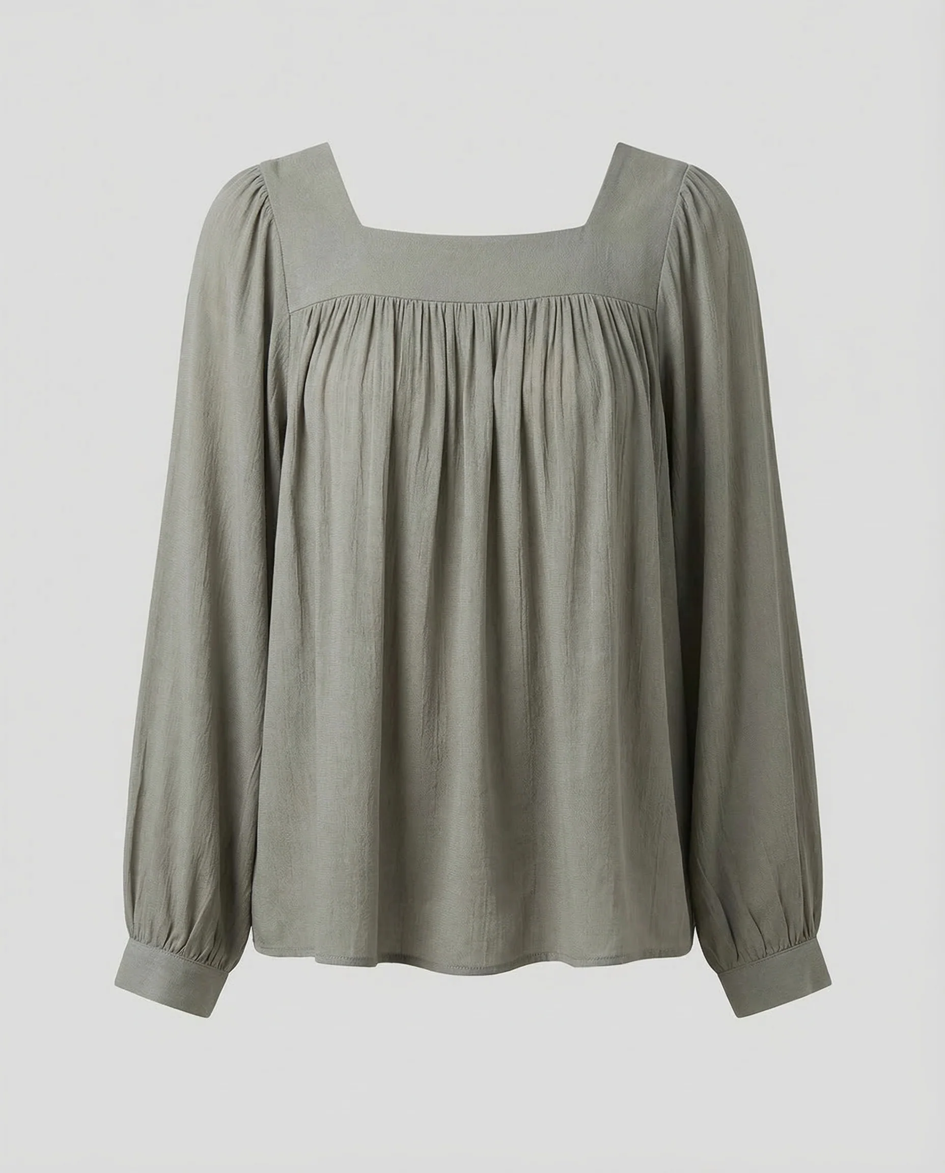 Damen Bluse Plissee Front - Image 5