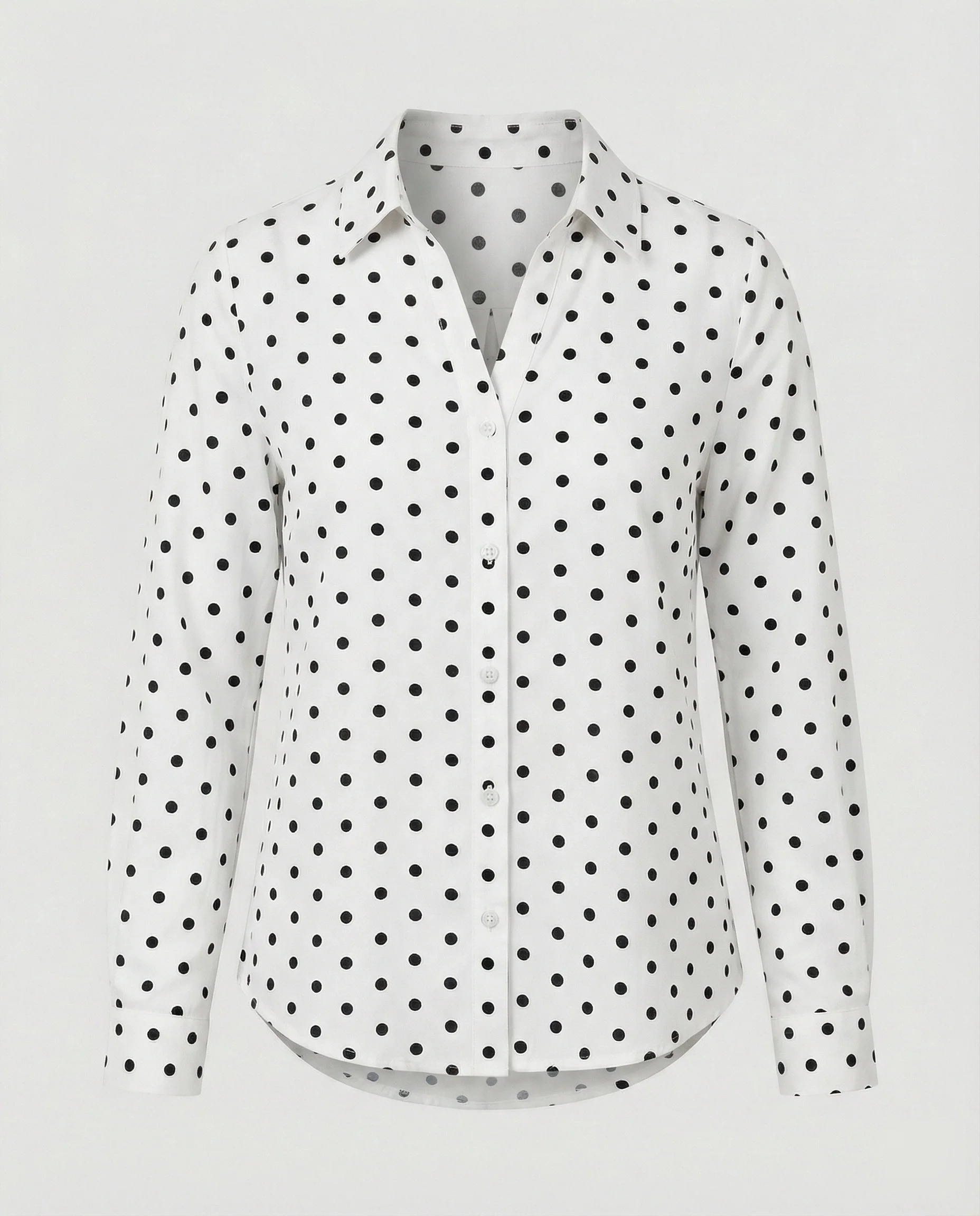 Damen Hemdbluse Katzenprint - Image 21
