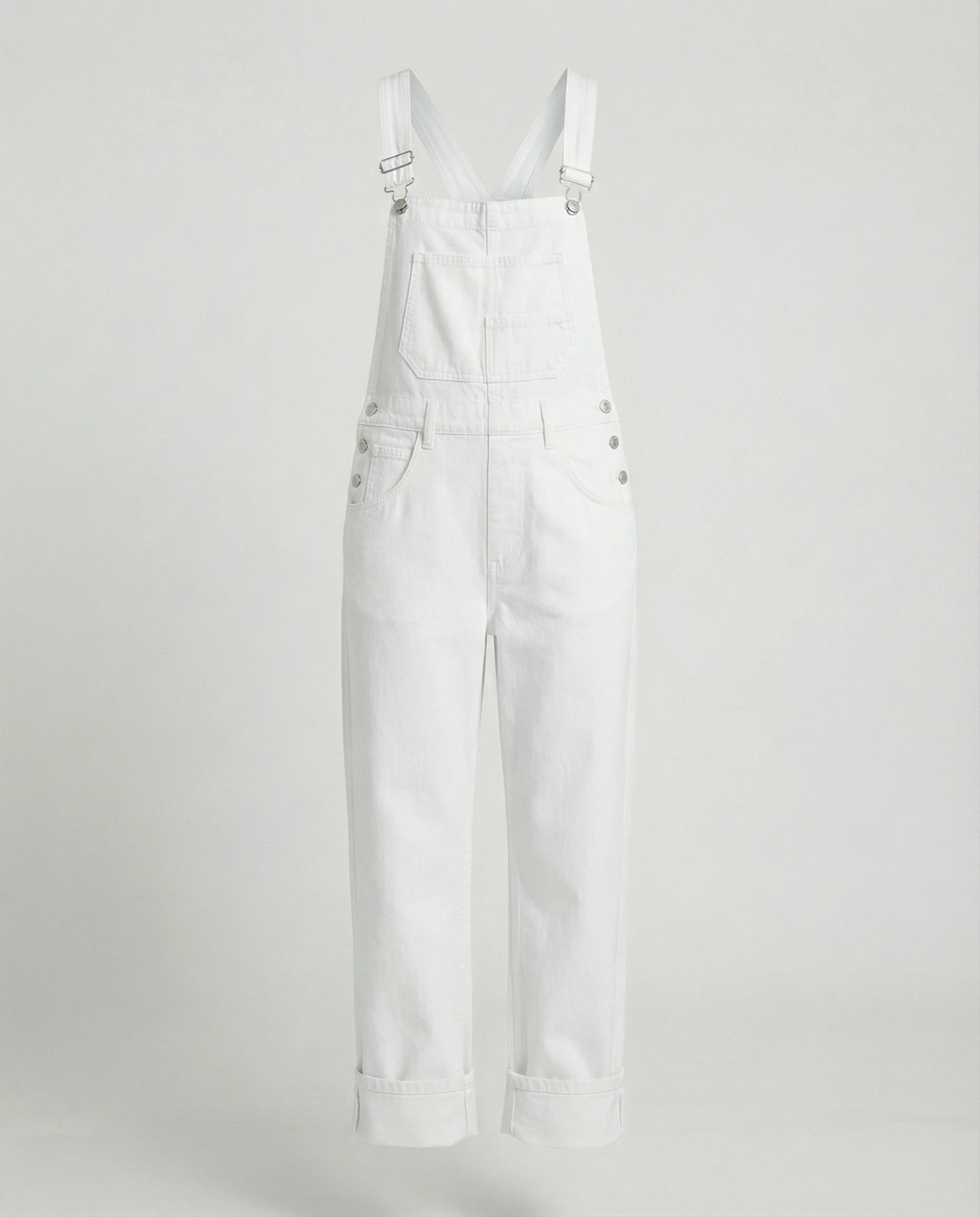 Damen Latzhose Jeans gerade - Image 4