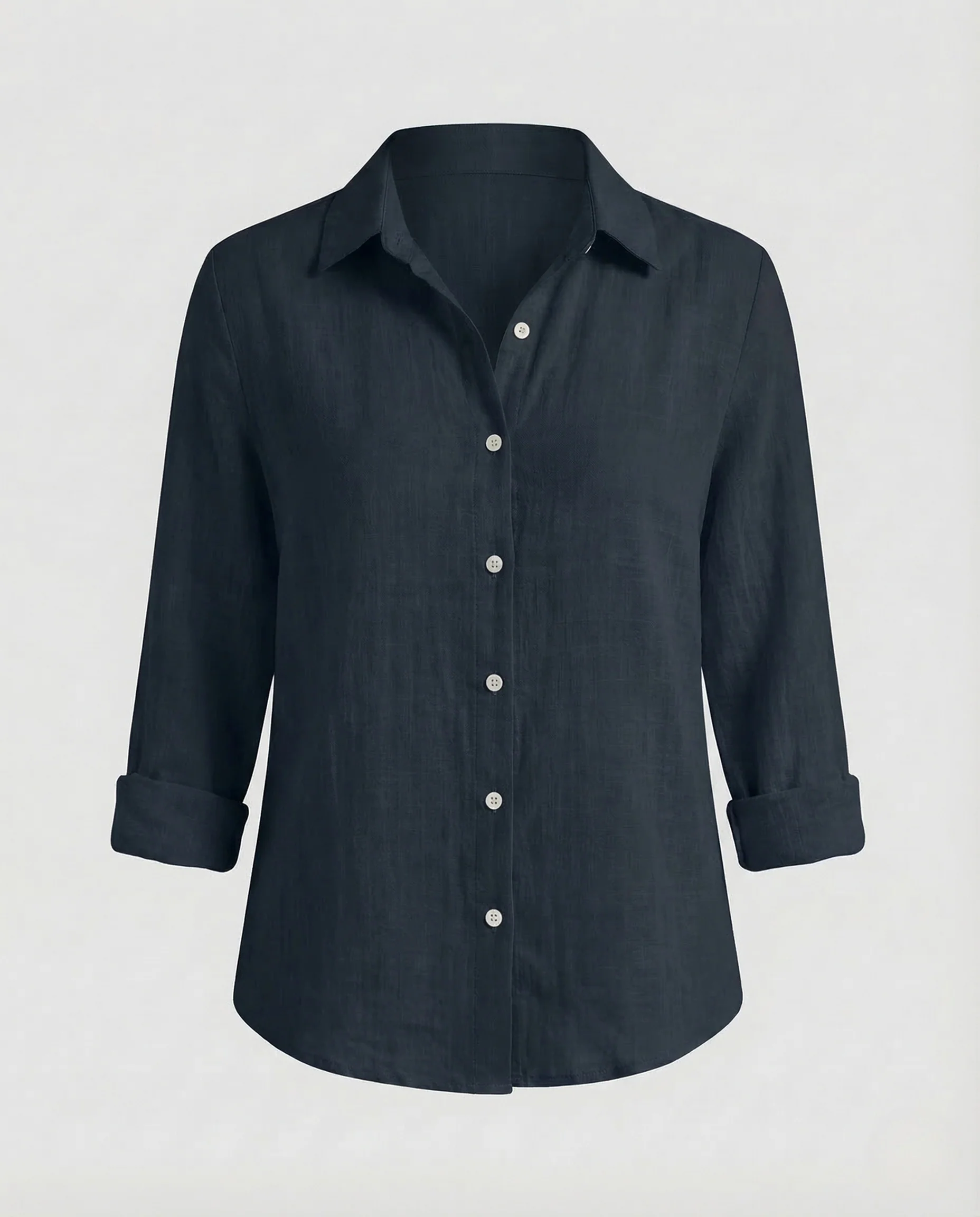 Damen Leinenbluse Blumenprint - Image 15