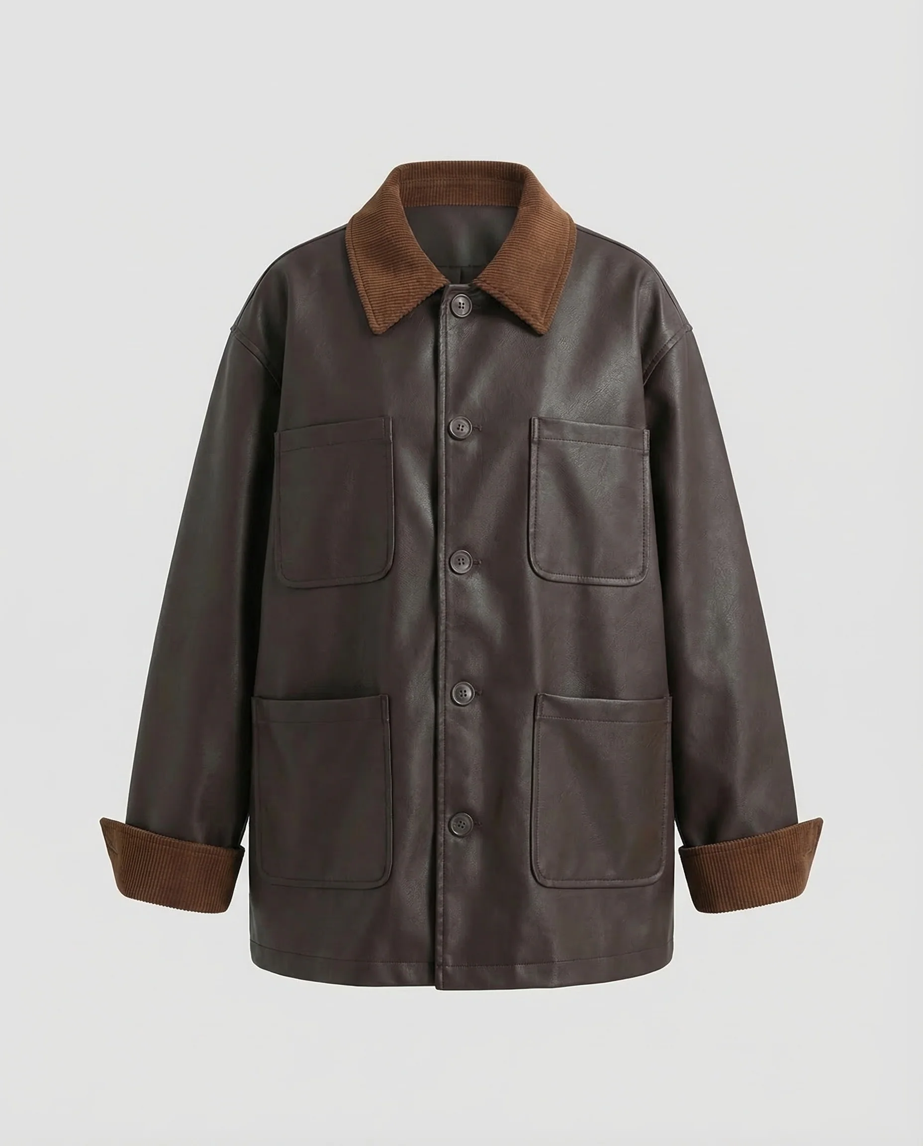 Damen Übergangsjacke Cordkragen - Image 4