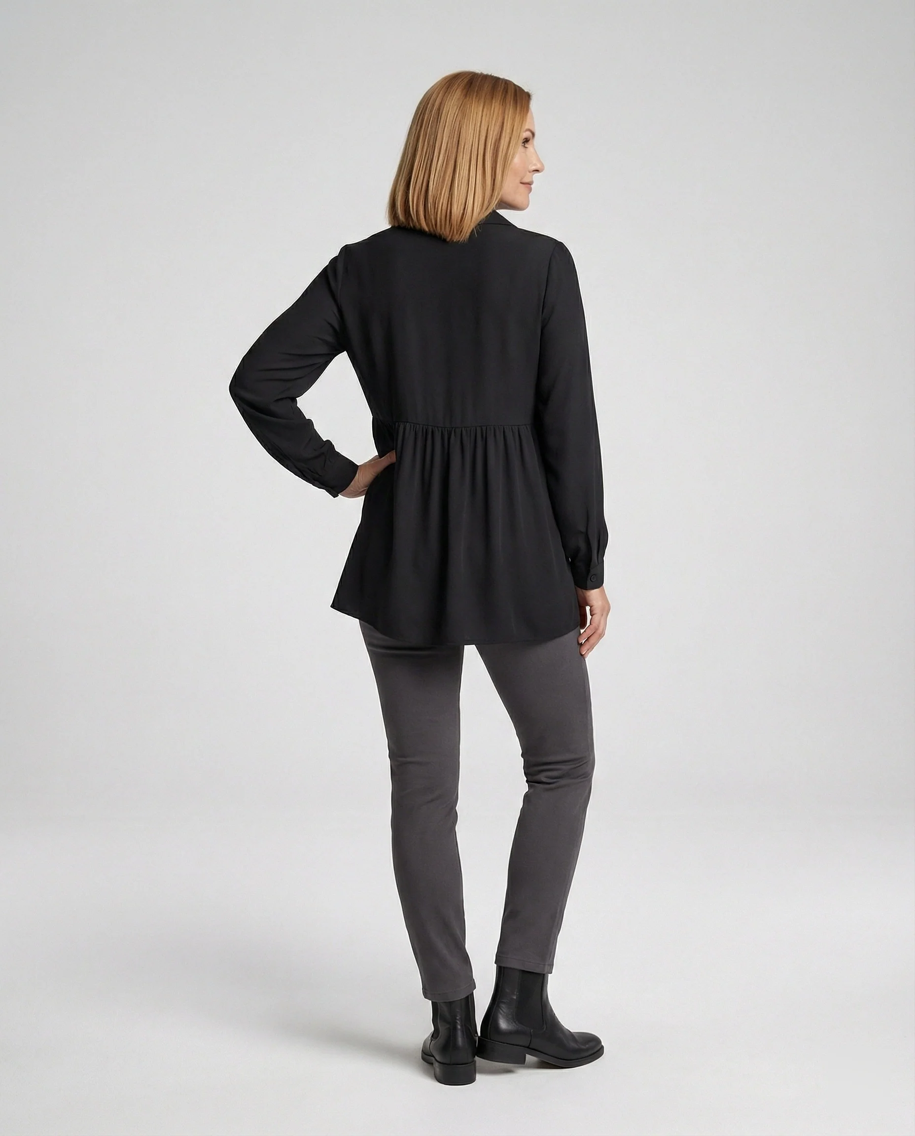 Damen Umstandsbluse Empire - Image 3