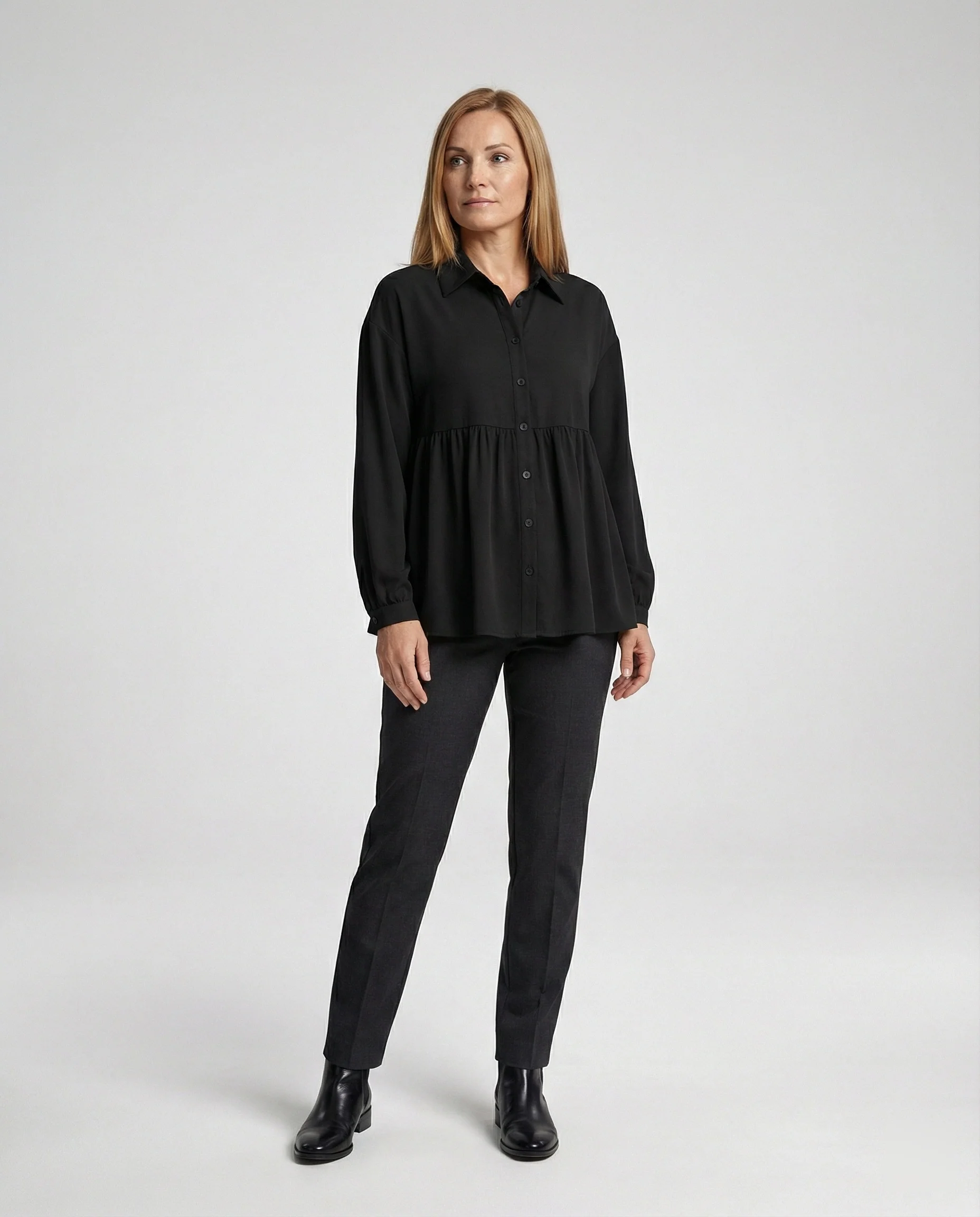 Damen Umstandsbluse Empire - Image 5