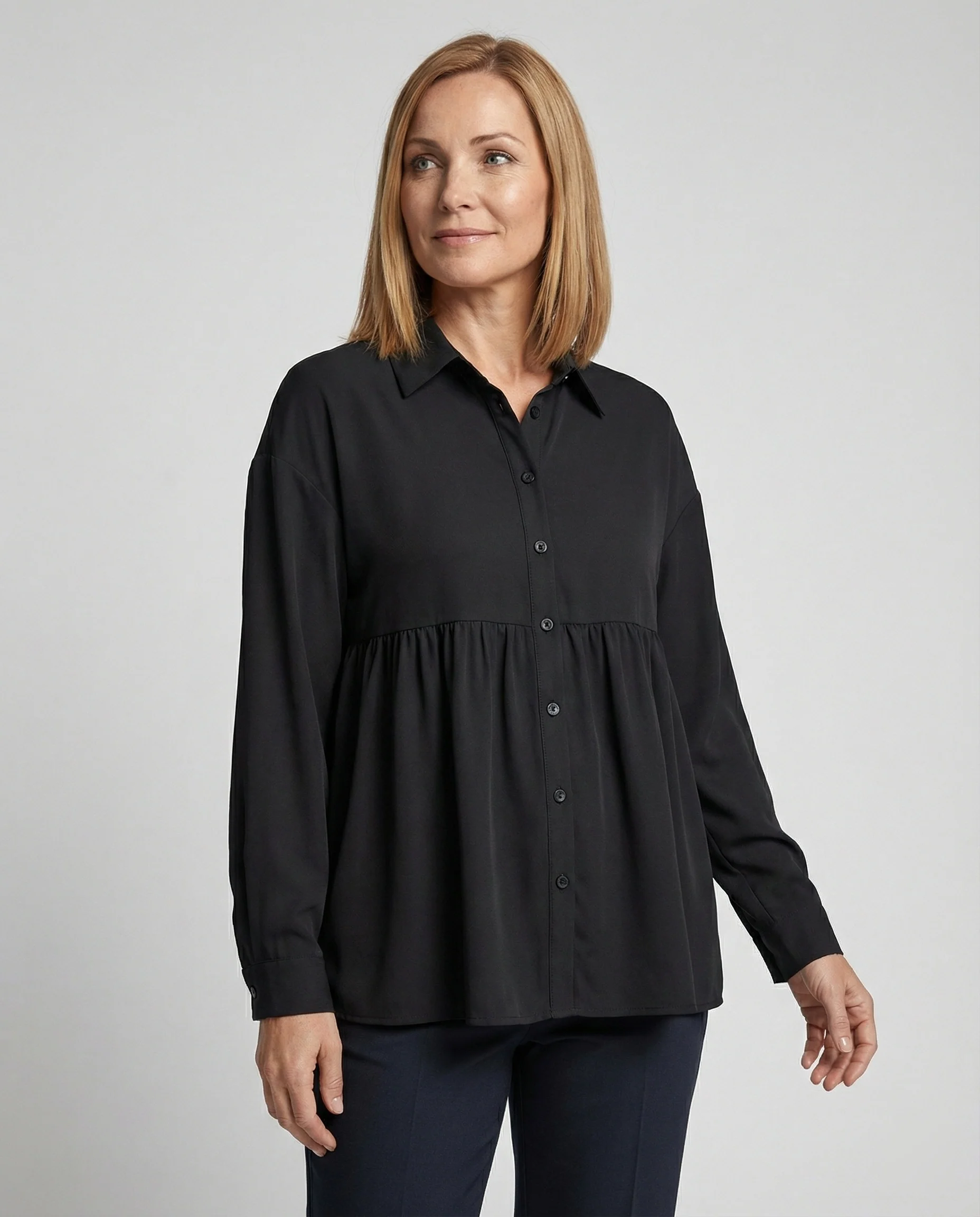 Damen Umstandsbluse Empire - Image 6