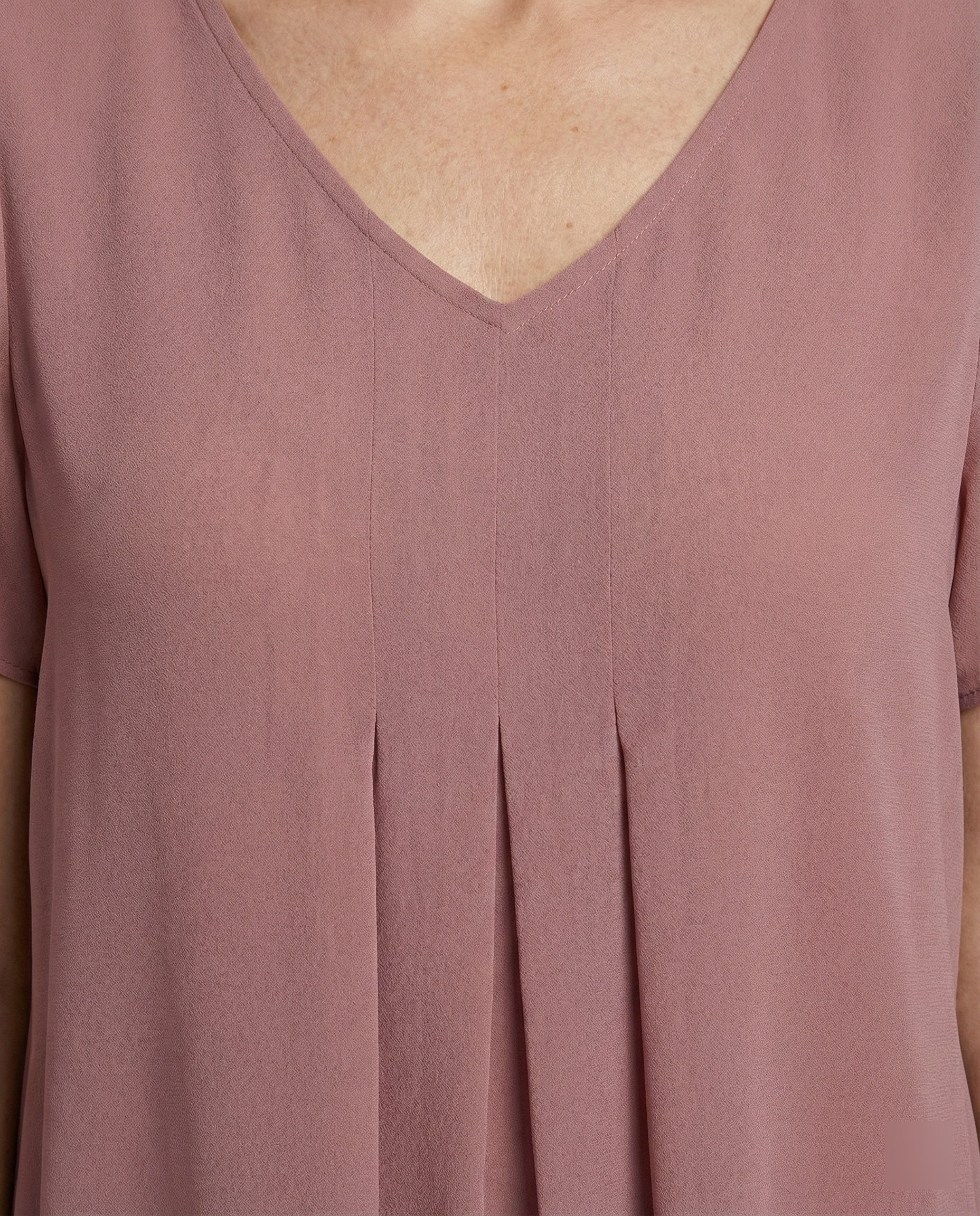 Tunika Bluse Damen mit Schmetterlingsärmeln - Image 4