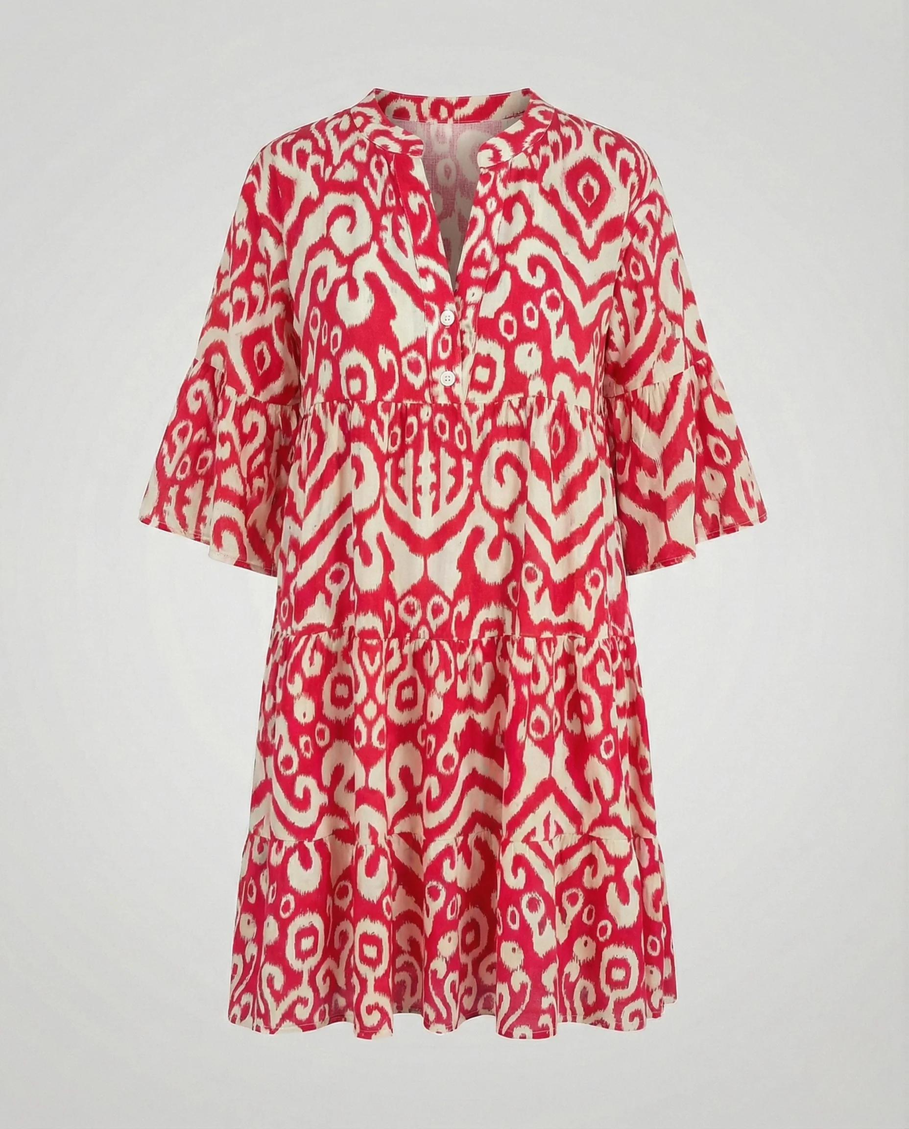 Damen Sommerkleid A-Linie mit Volant - Image 7