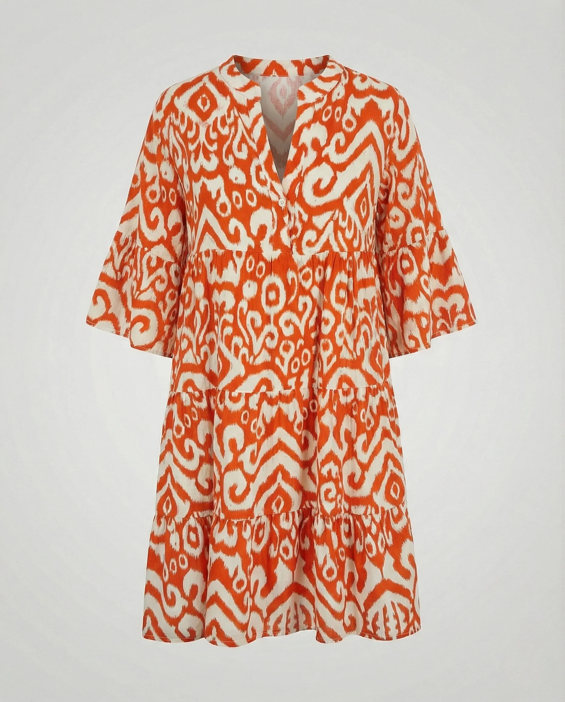 Damen Sommerkleid A-Linie mit Volant - Image 8