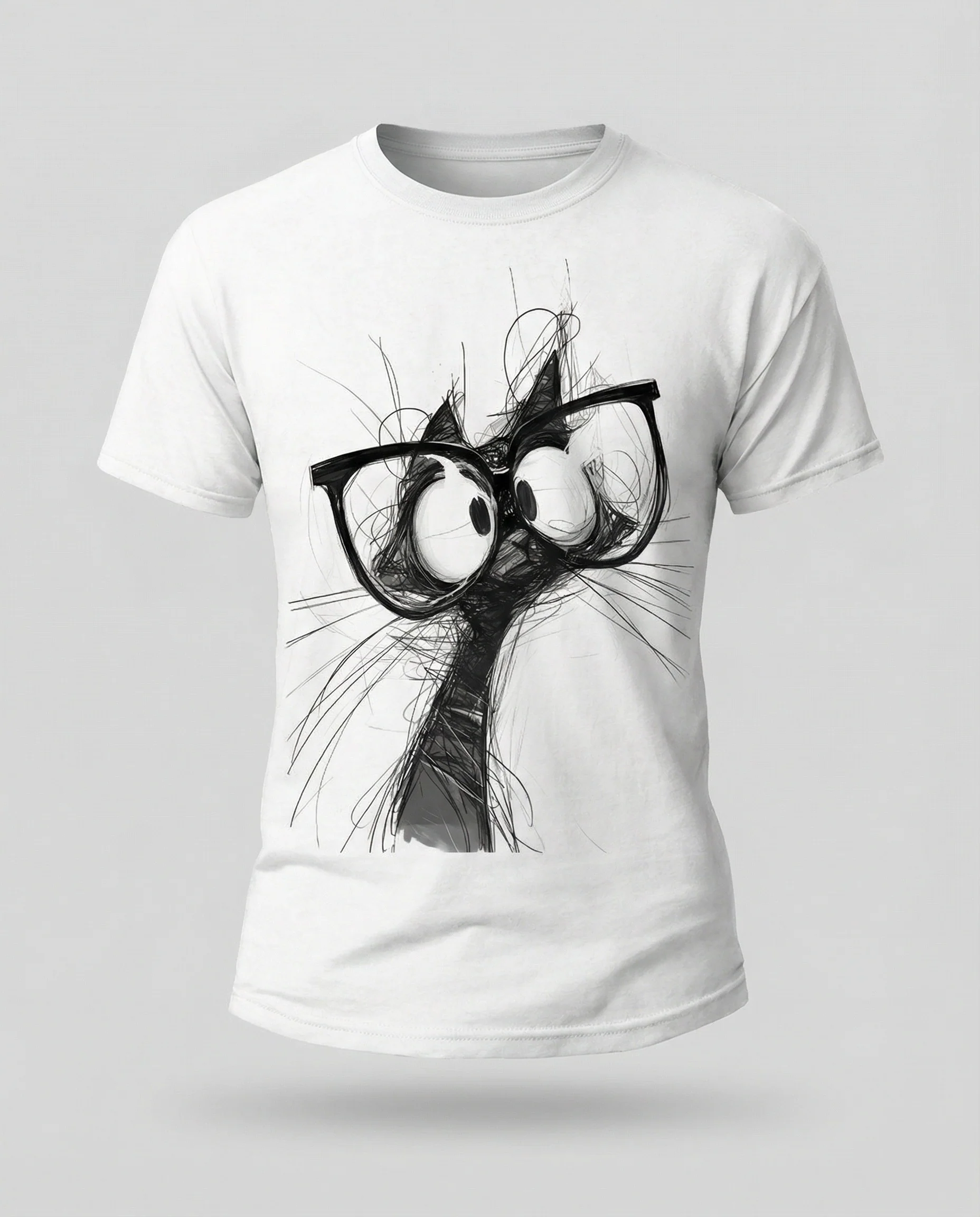 Kurzarmshirt Totenkopf Print Damen - Image 3