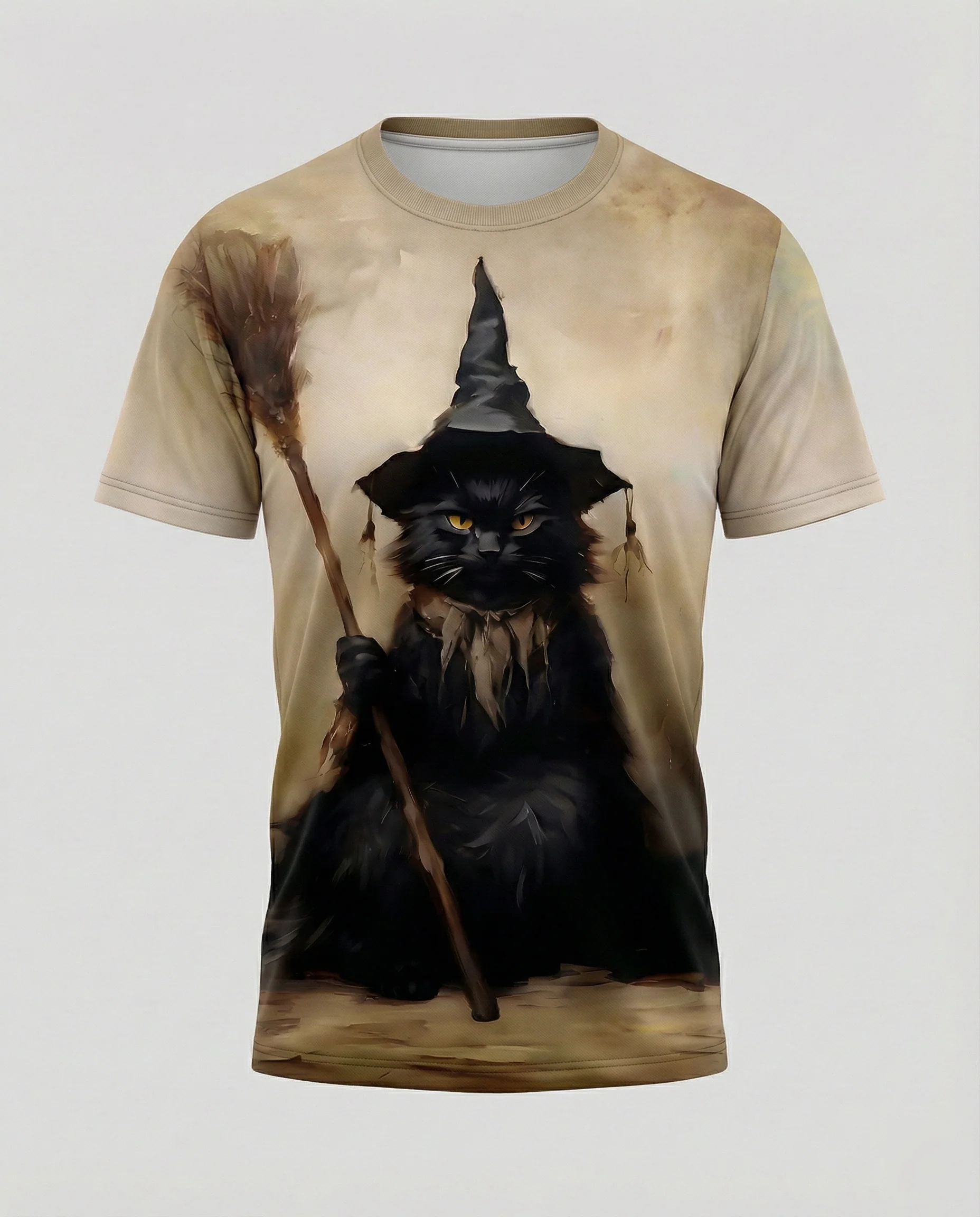 Kurzarmshirt Totenkopf Print Damen - Image 37