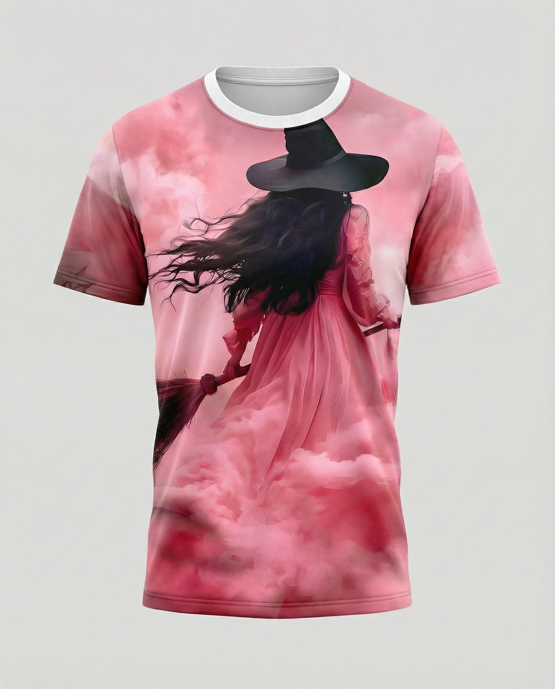 Kurzarmshirt Totenkopf Print Damen - Image 5