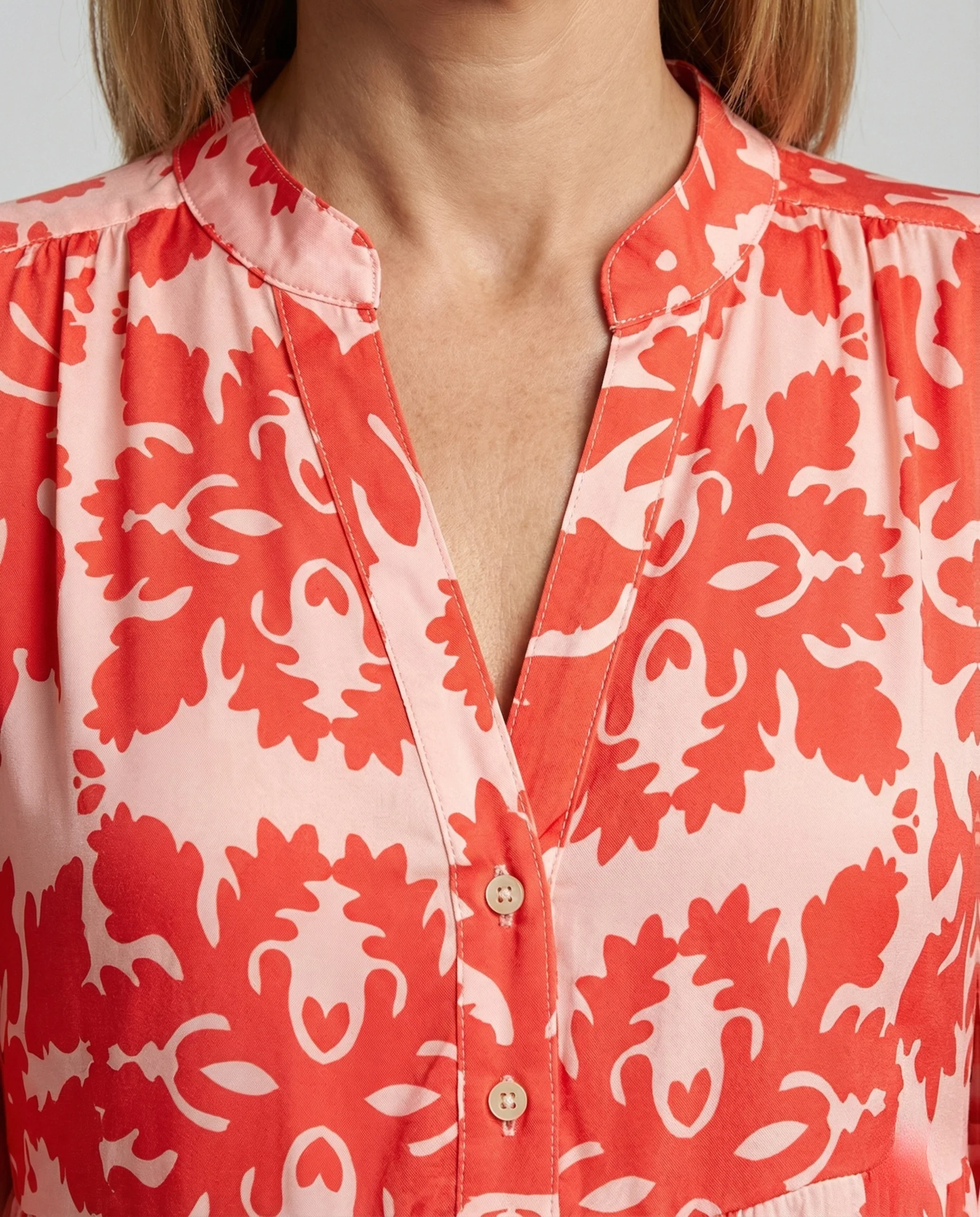 Damen Maxikleid Sommer Ornament Print - Image 3
