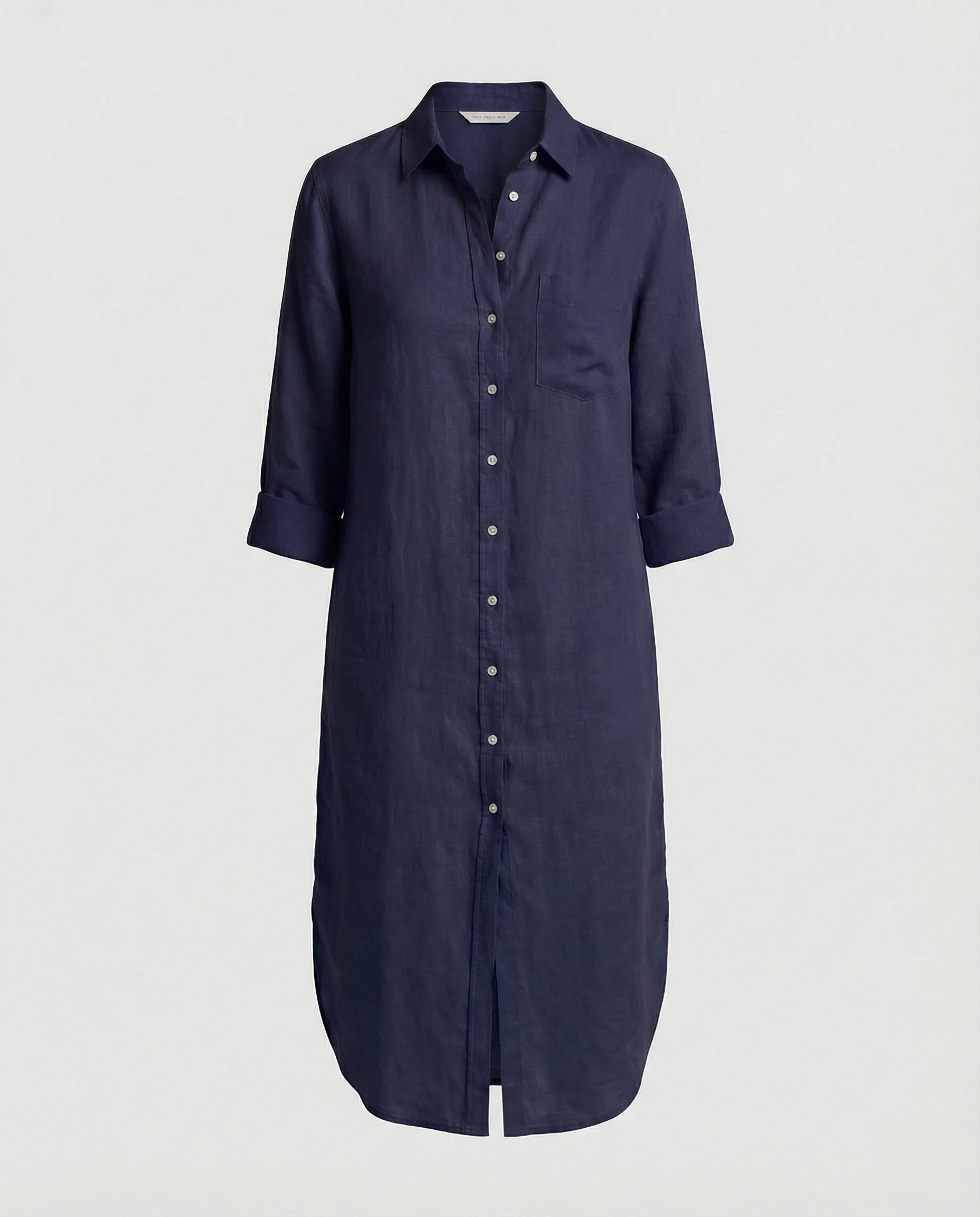 Damen Hemdkleid Oversize Midi - Image 10