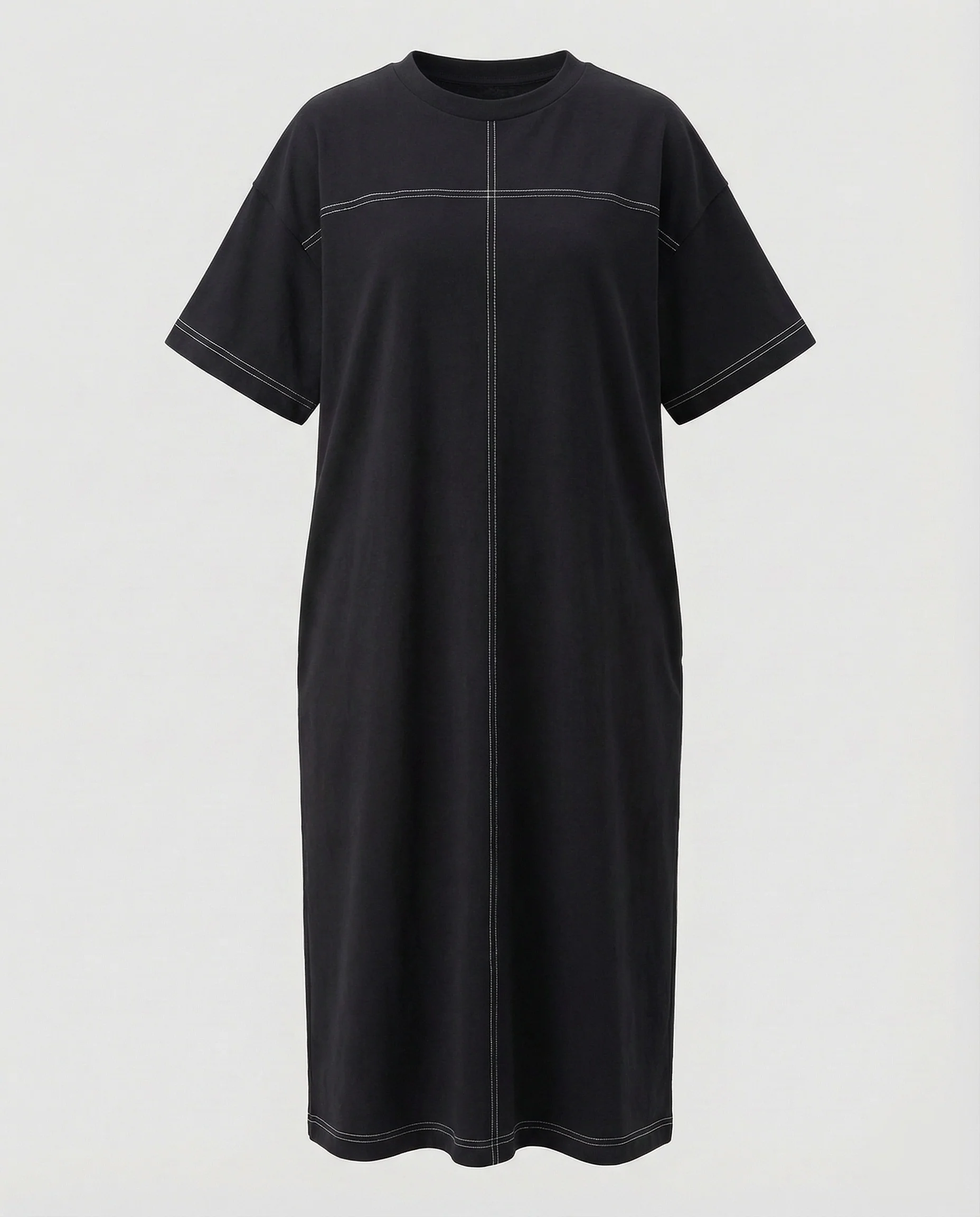 Damen T Shirt Kleid Stickerei - Image 7