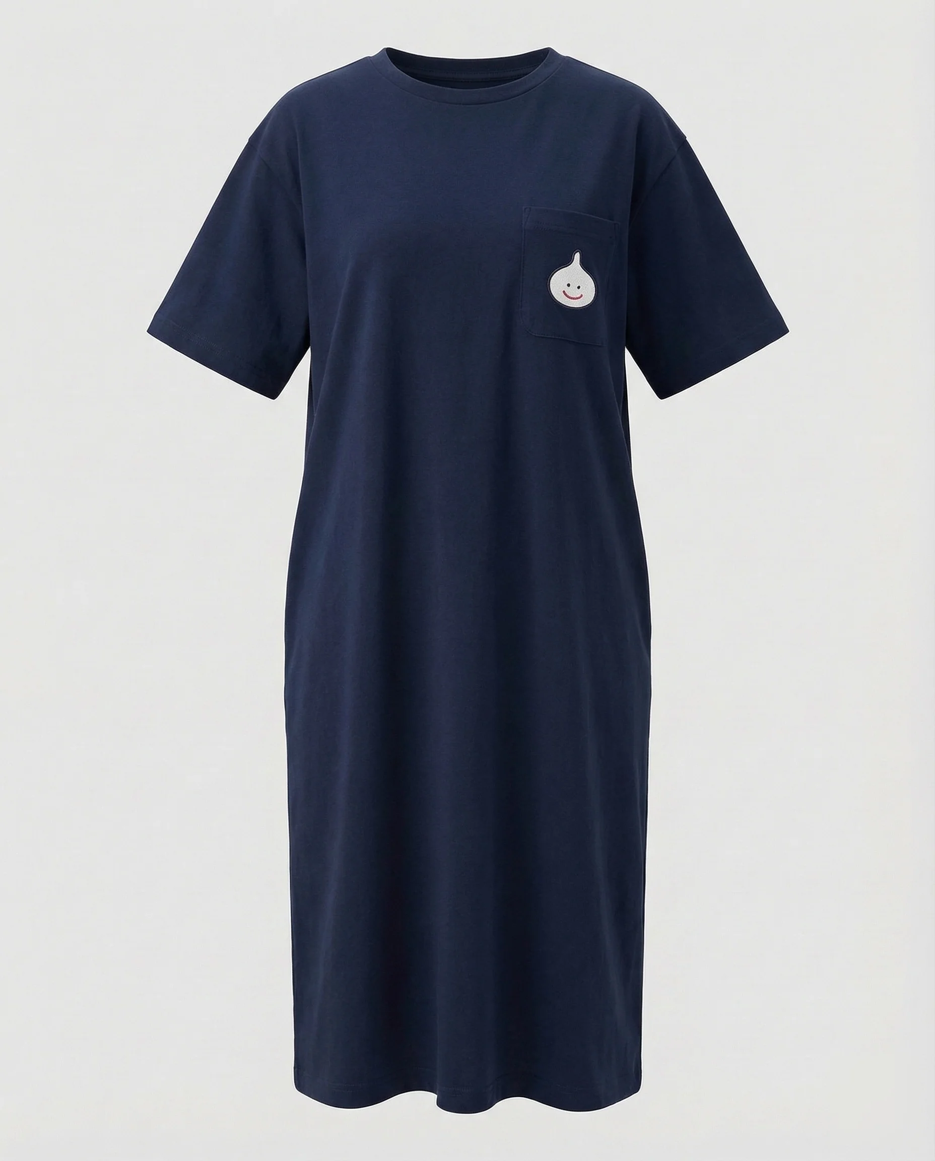 Damen T Shirt Kleid Stickerei - Image 9