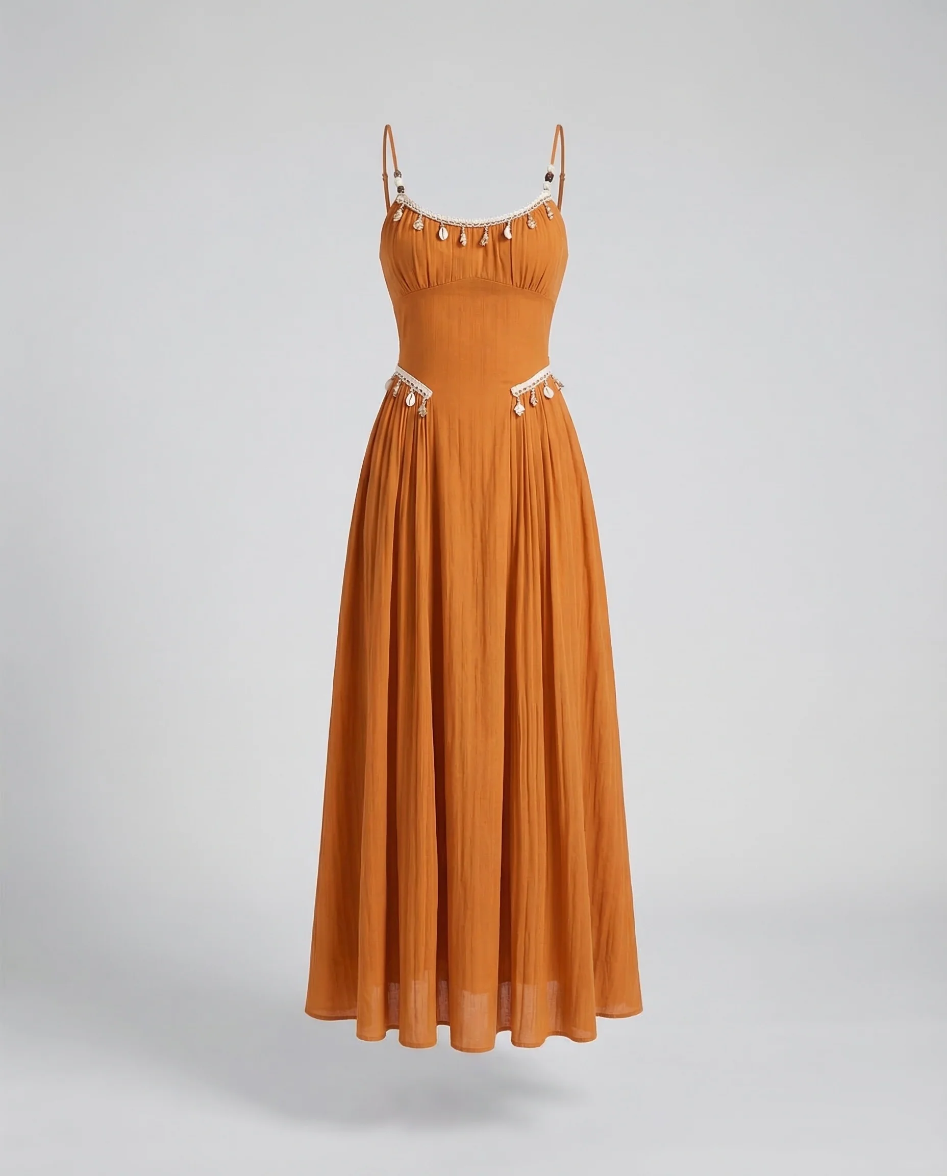 Damen Maxikleid Spaghettiträger - Image 3