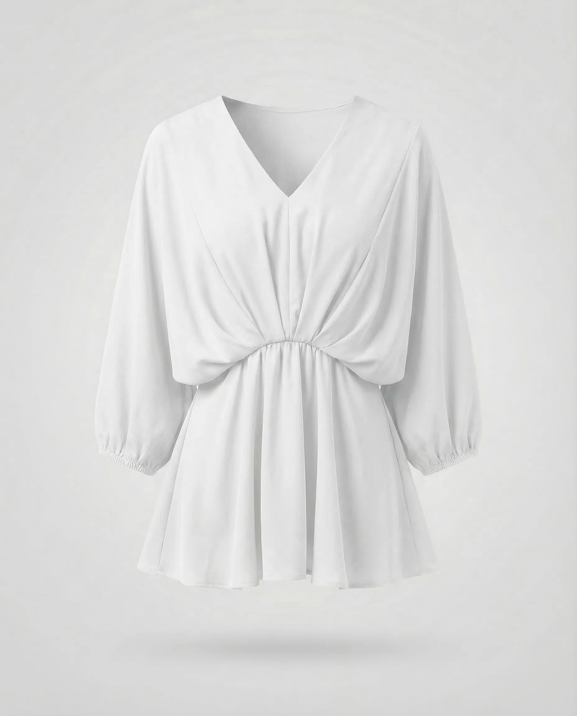 Damen Tunika Bluse Fledermausärmel - Image 7