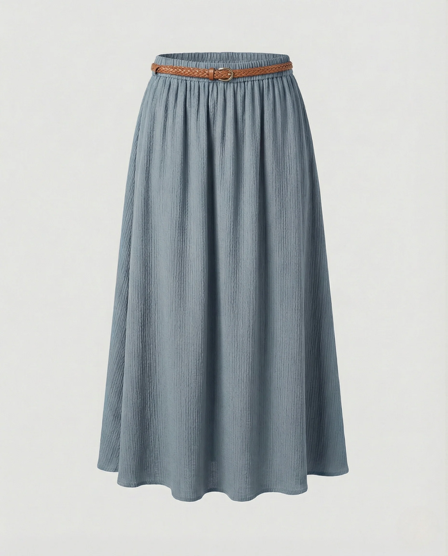 Maxirock Damen Leinenoptik - Image 11