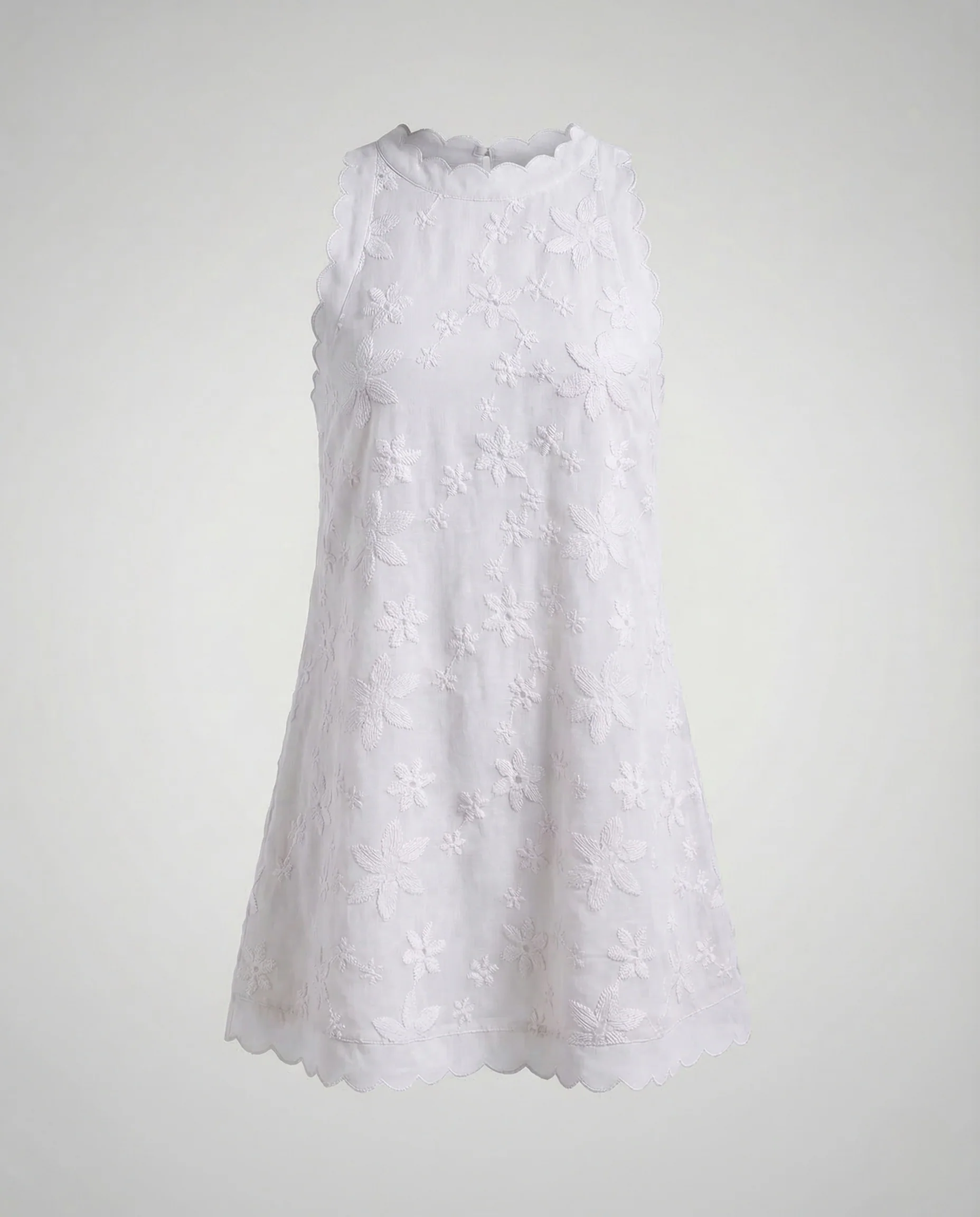 Damen A Linie Sommerkleid Stickerei - Image 6