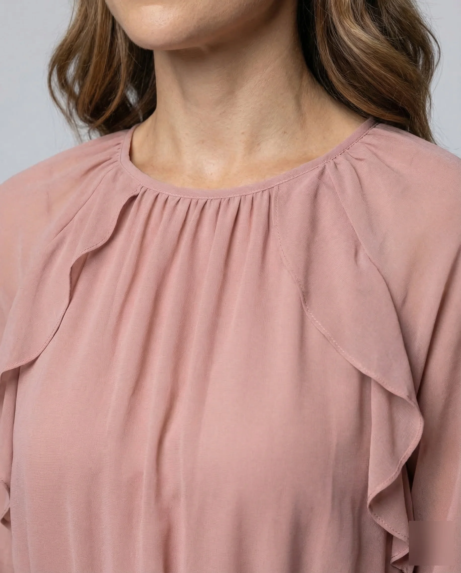 Boho Freizeitkleid Damen Minikleid - Image 3