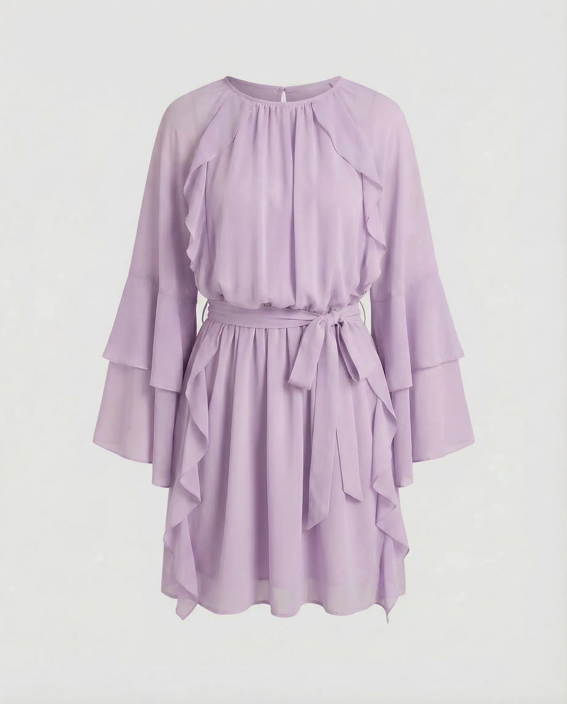 Boho Freizeitkleid Damen Minikleid - Image 9