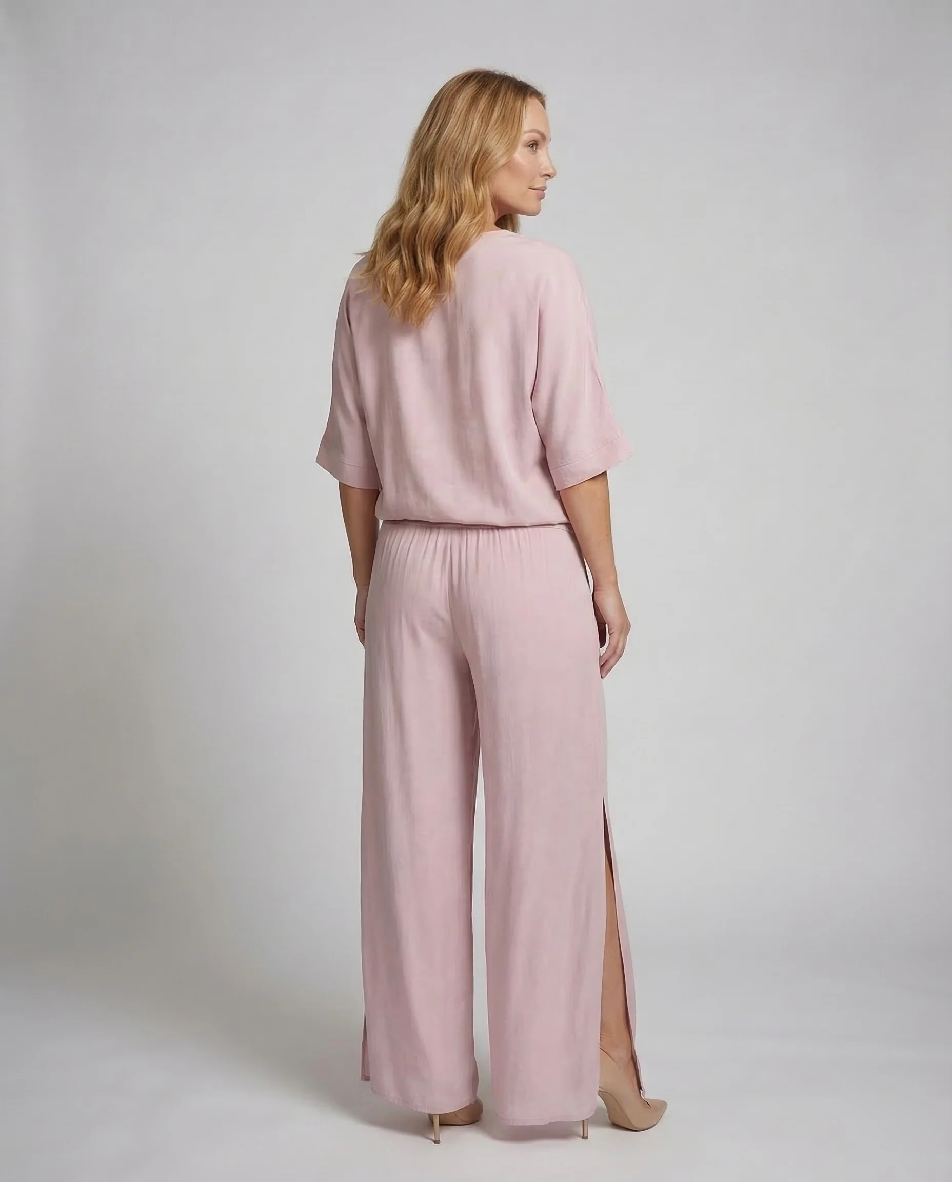 Damen Zweiteiler Set Sommer Chiffon - Image 3