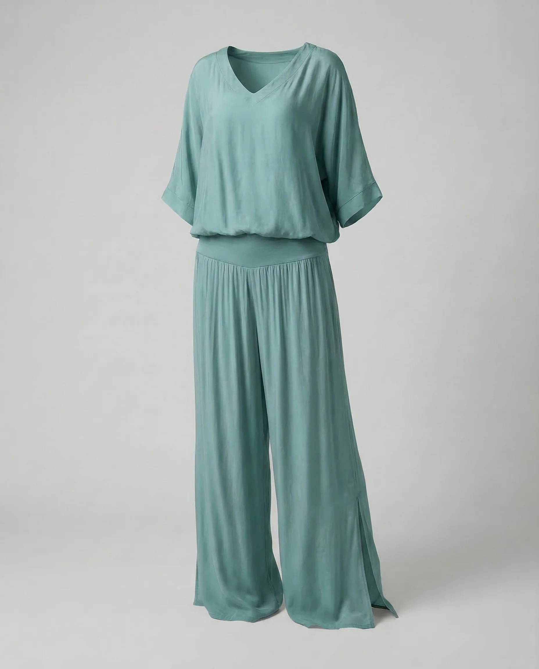 Damen Zweiteiler Set Sommer Chiffon - Image 9