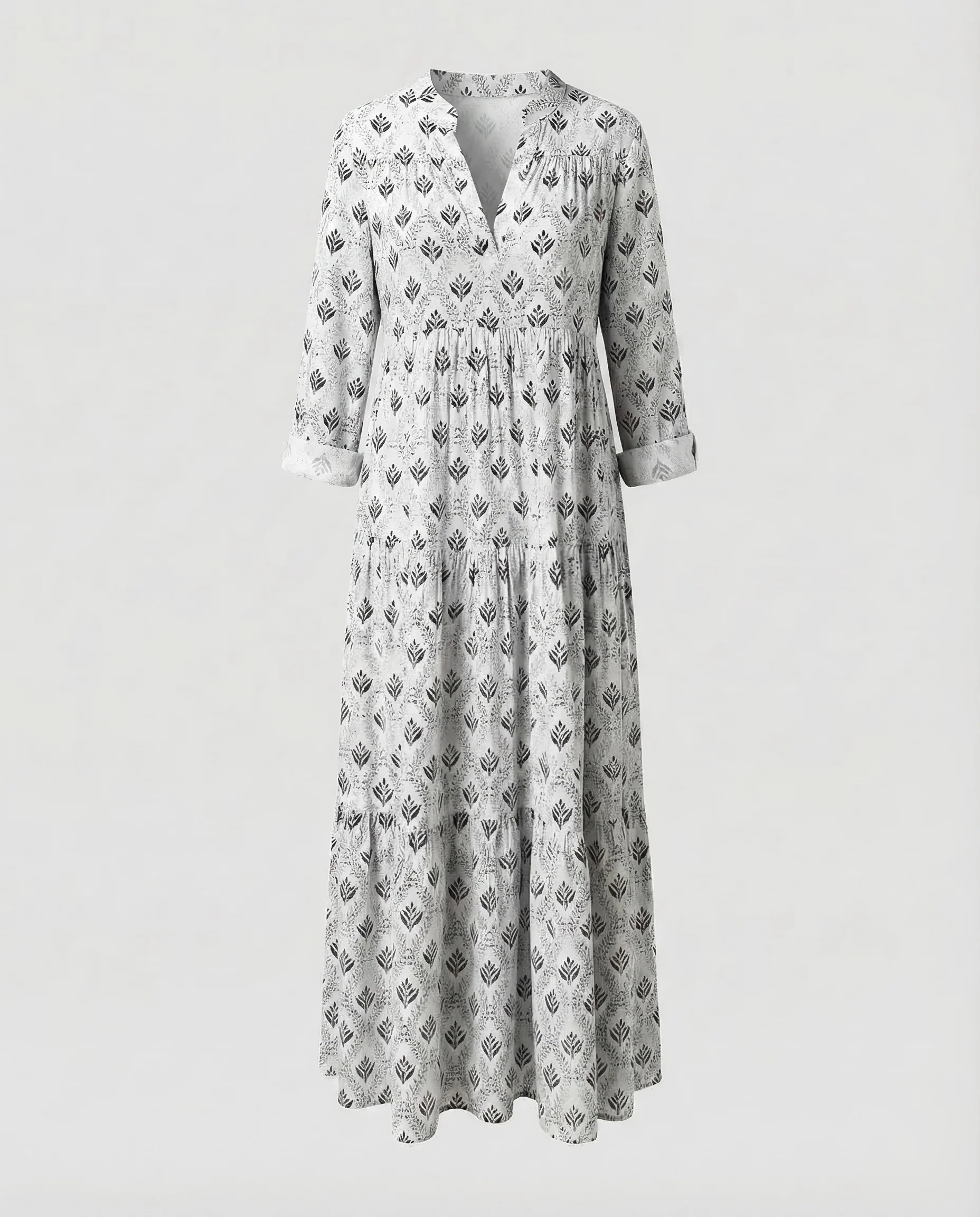 Damen Maxikleid Sommer Baumwolle - Image 6