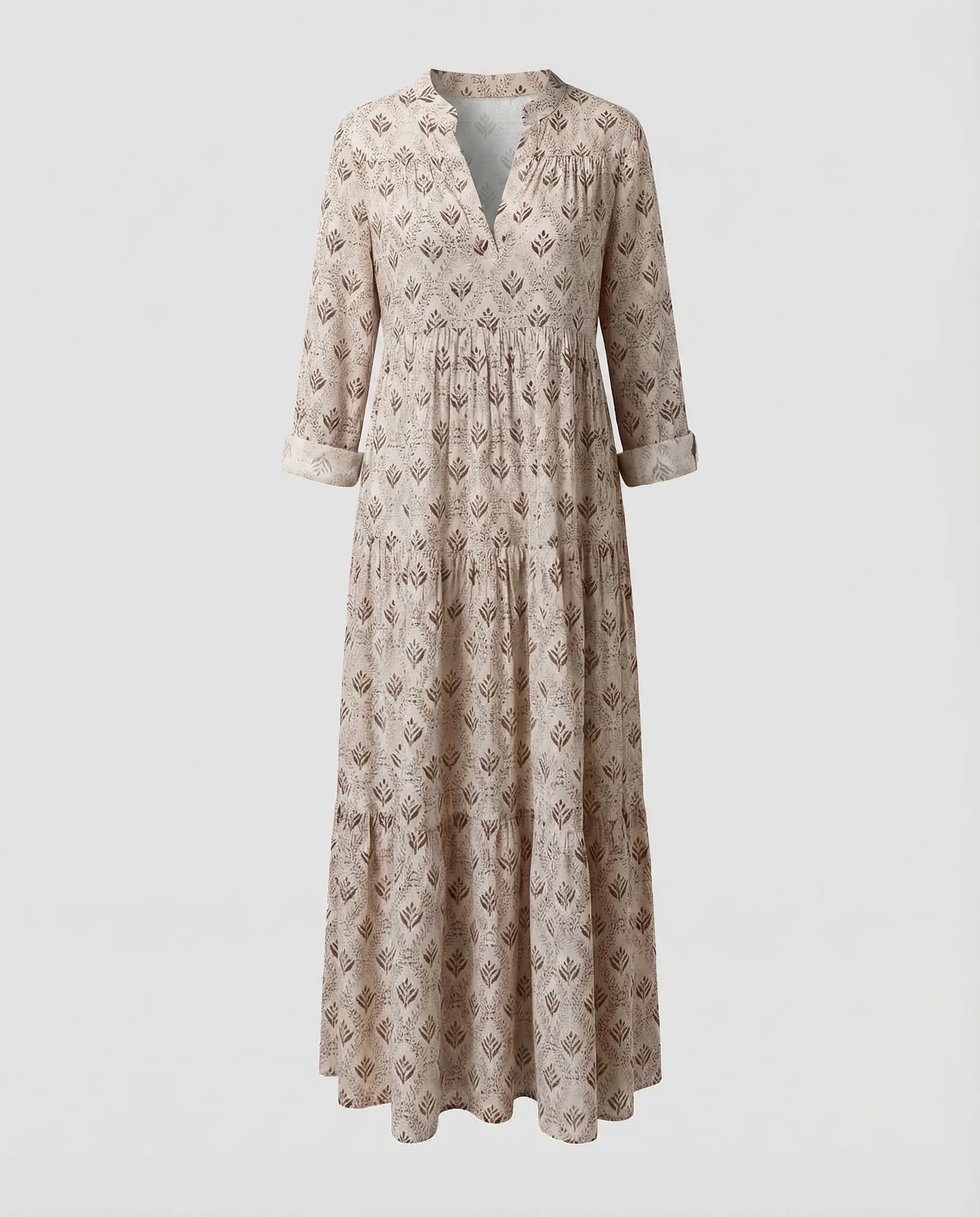 Damen Maxikleid Sommer Baumwolle - Image 7