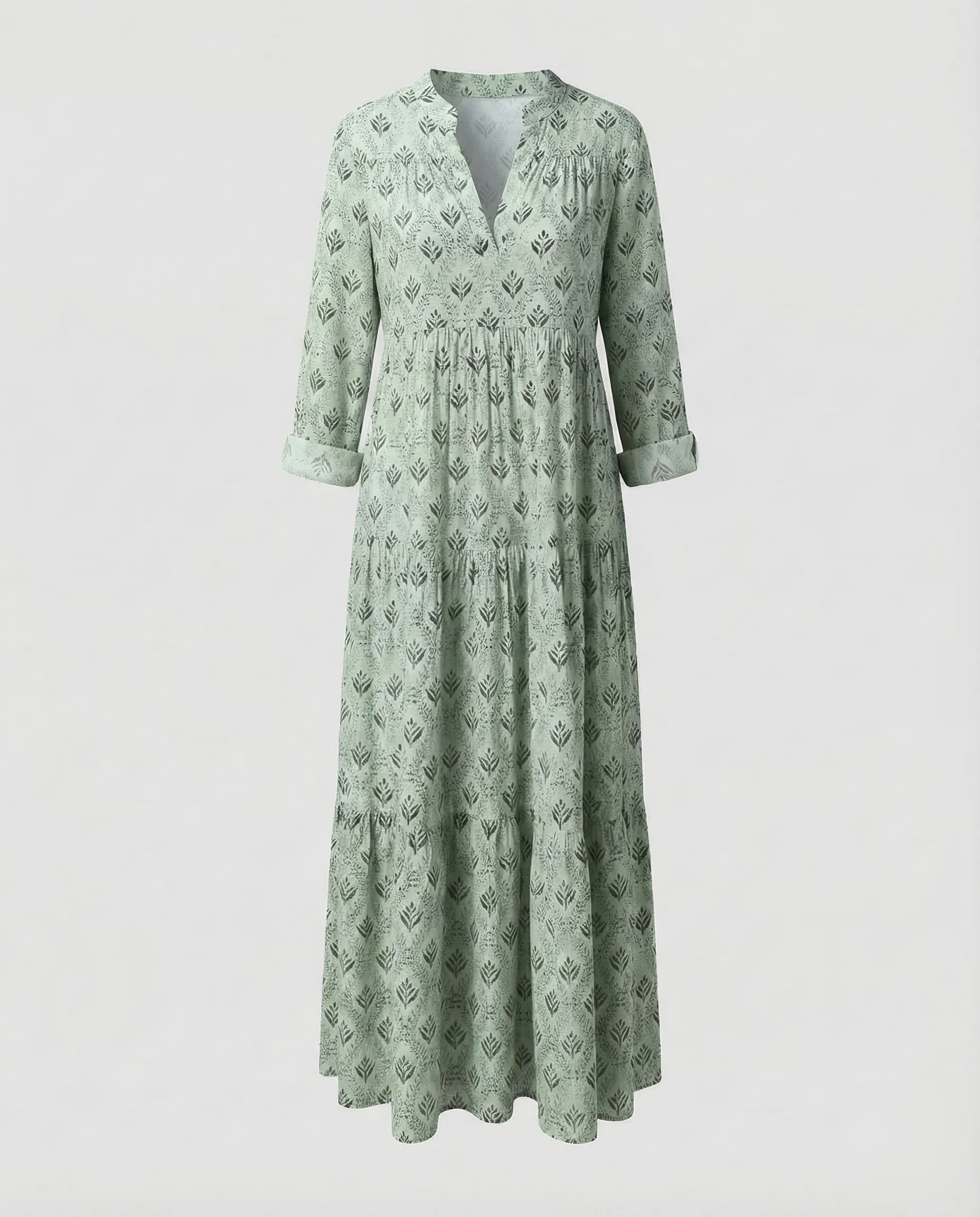 Damen Maxikleid Sommer Baumwolle - Image 8