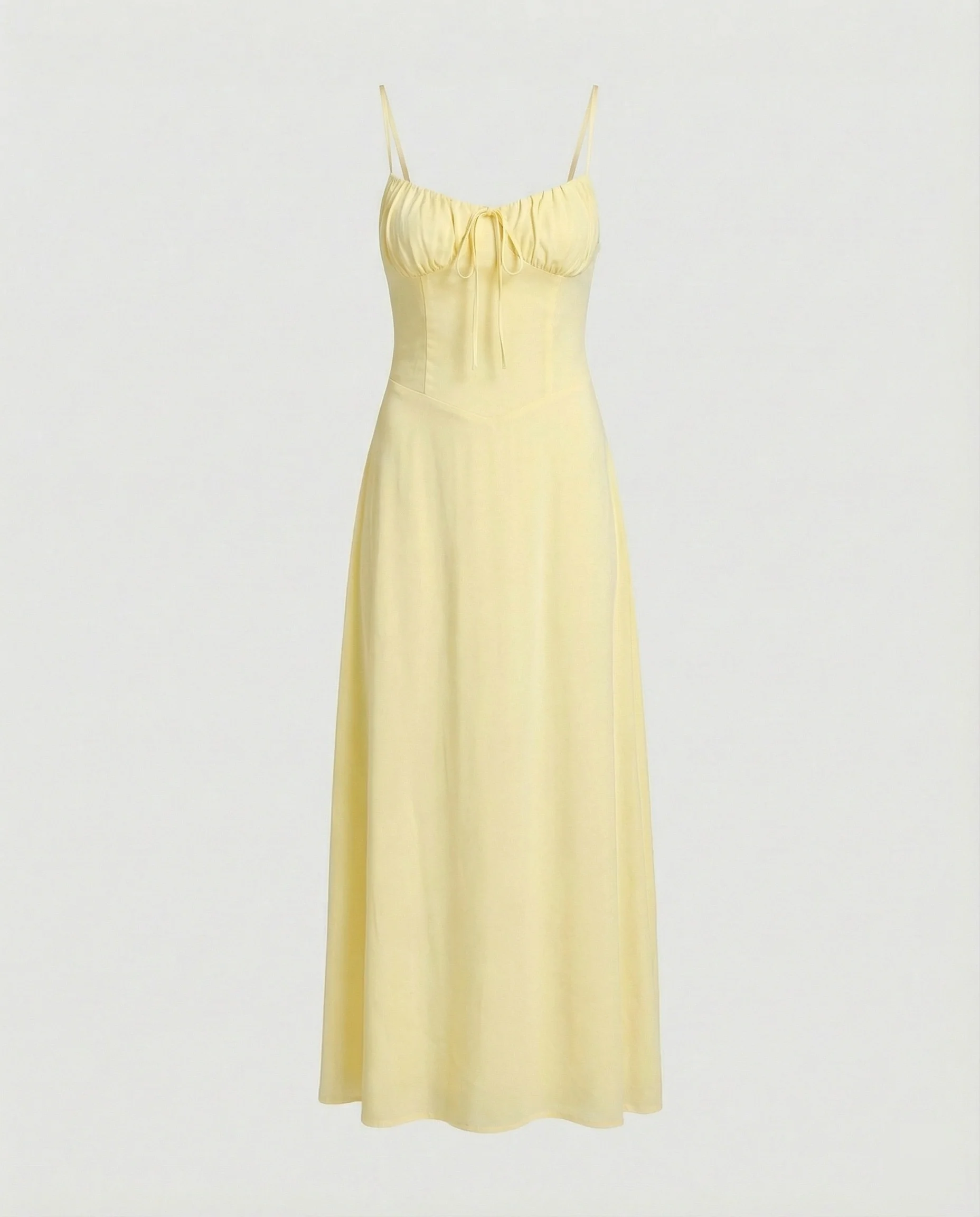 Damen Maxikleid mit Korsett Bustier - Image 6