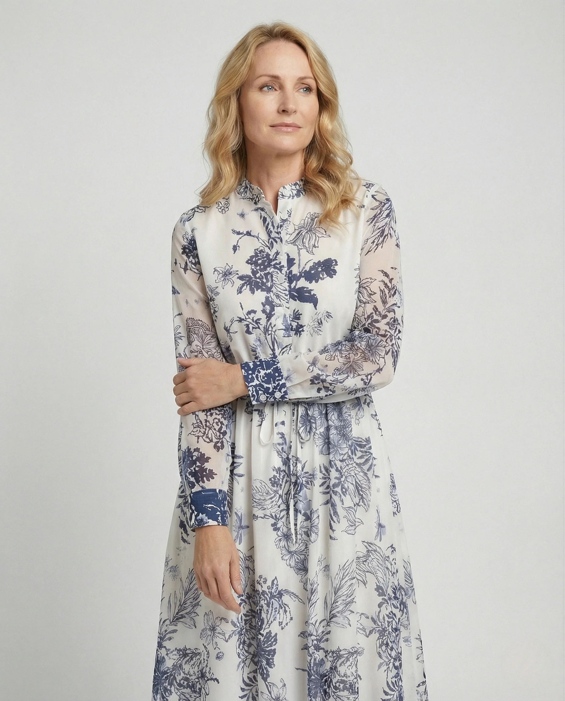 Maxikleid Sommer Damen Empire - Image 2