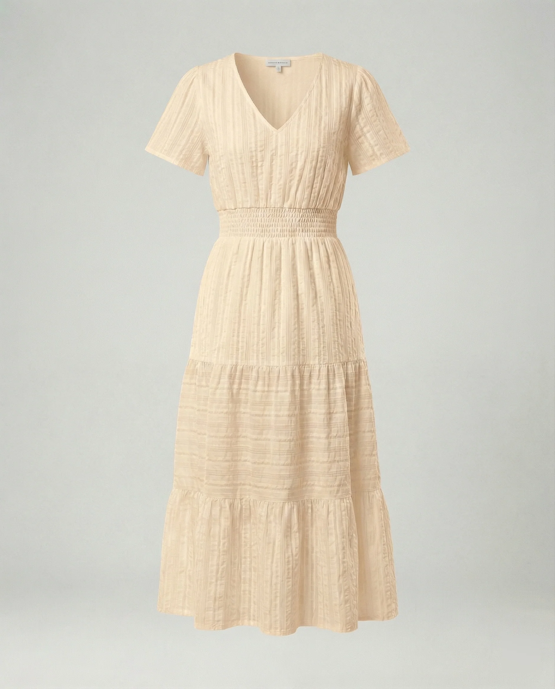 Midikleid Mit Geraffter Taille Damen - Image 7