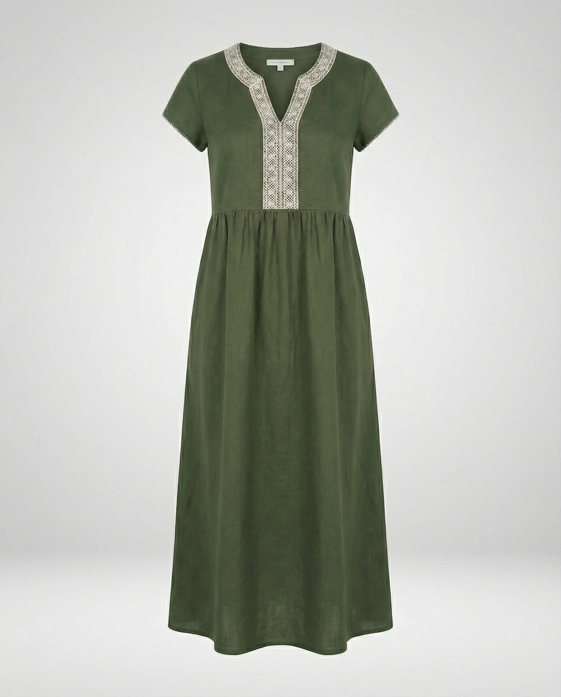 Damen Midikleid Sommer Spitze - Image 11