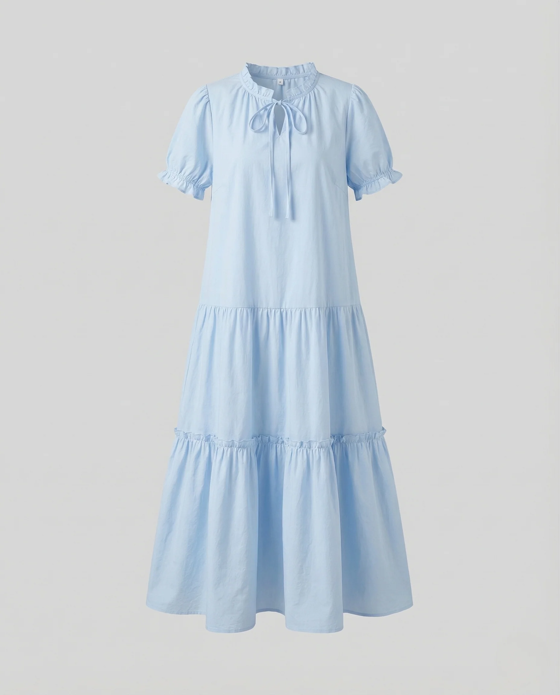 Damen Stufen Midikleid im Landhausstil - Image 5