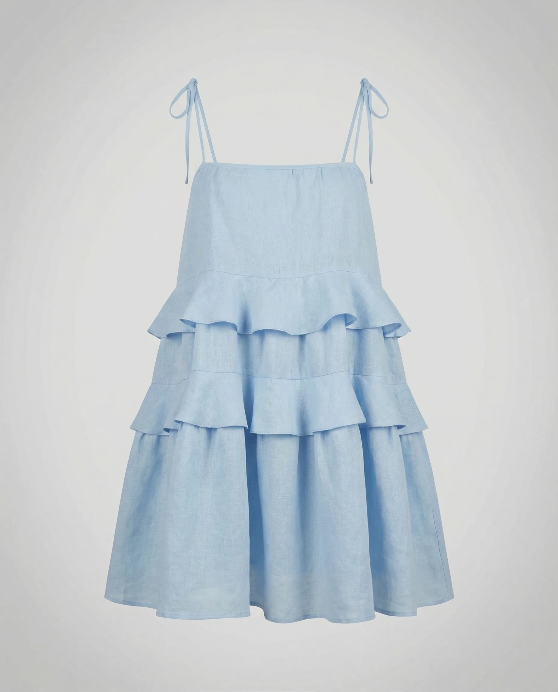 Damen Stufentop Sommer mit Bindeträgern - Image 11