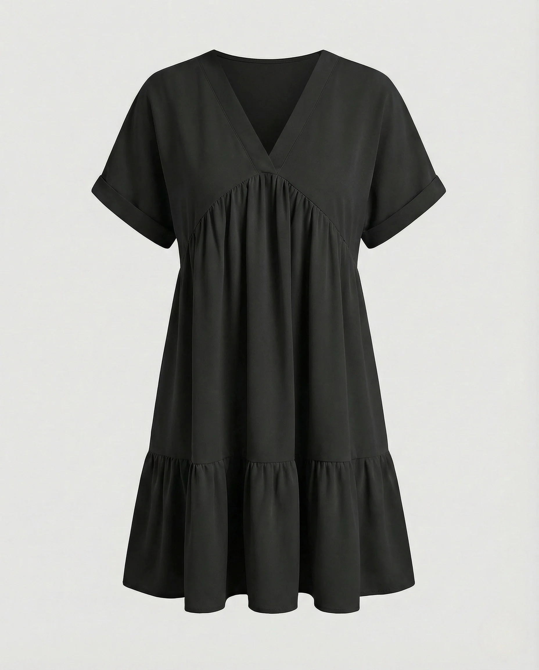 Damen Volantkleid mit V-Ausschnitt - Image 9