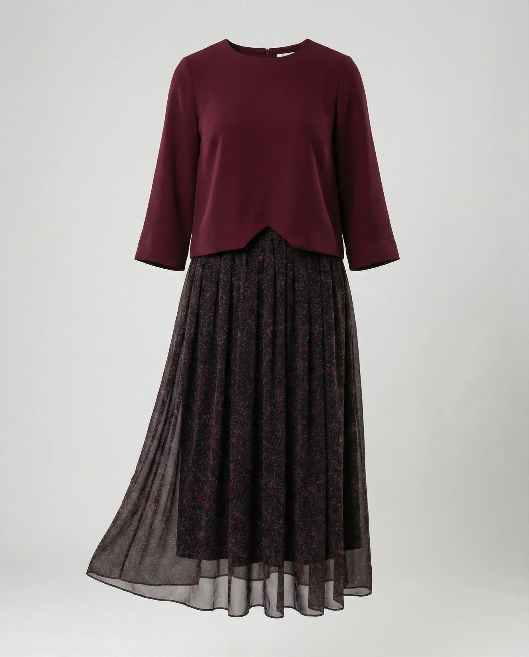 Damen Abendkleid elegant Zweiteiler - Image 2