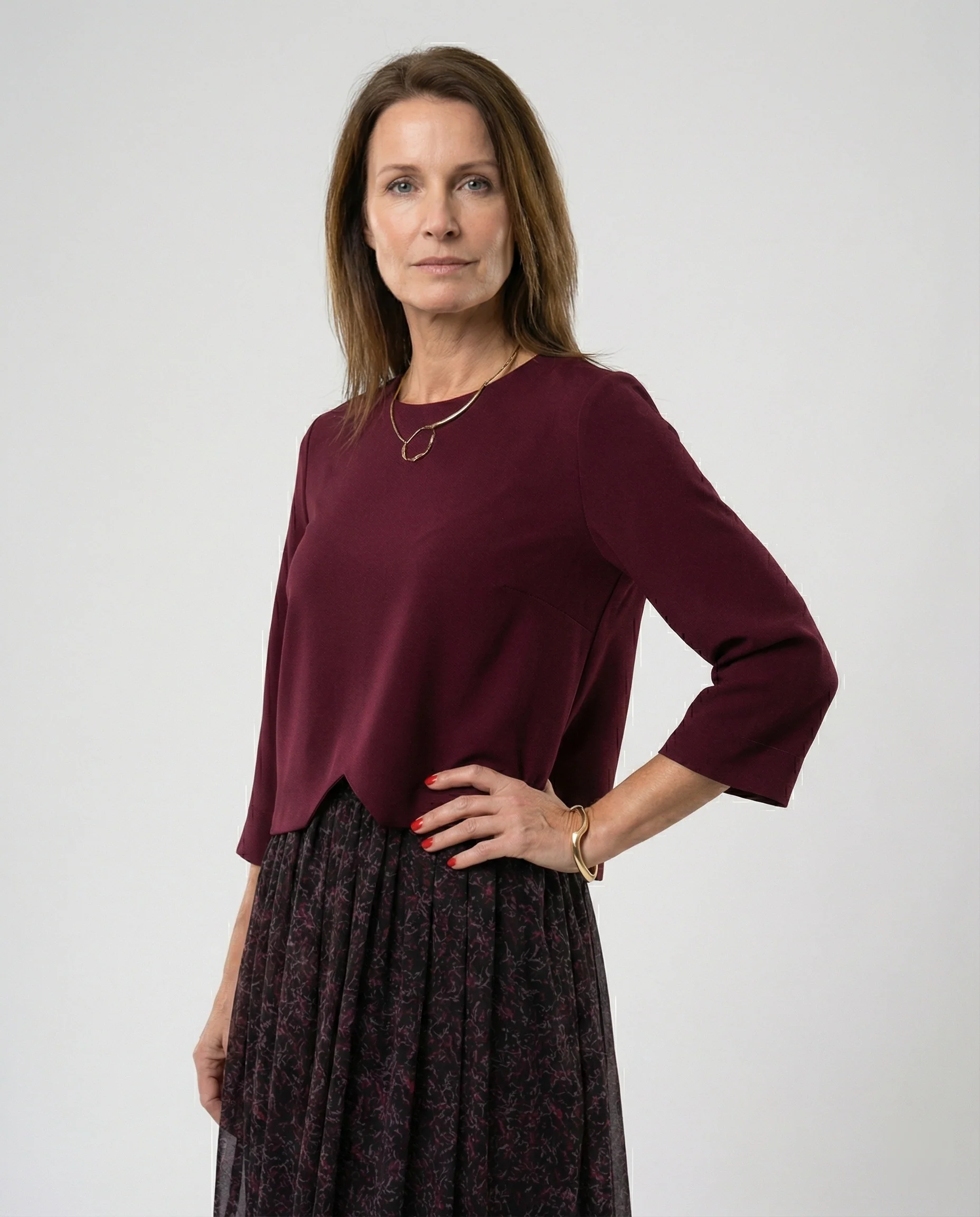 Damen Abendkleid elegant Zweiteiler - Image 6